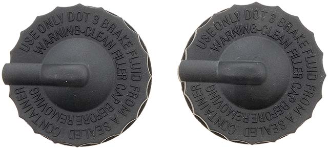 42044 Brake Master Cylinder Cover - Direct Fit - Dorman 42044 Master Cylinder Caps Compatible with Select Chrysler / Dodge / Plymouth Models, 2 Pack - Dorman Master Cylinder Cap 42044 - Master Cylinder Caps
