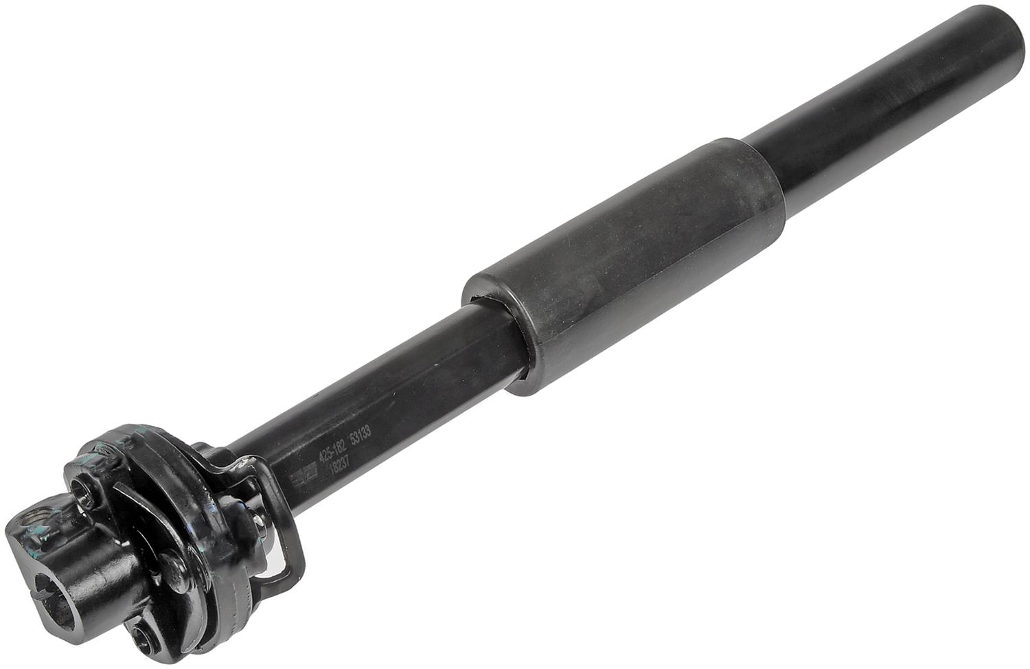 425-182 Steering Shaft - Dorman 425-182 Steering Shaft Compatible with Select Chevrolet/GMC/Oldsmobile Models - Dorman Steering Intermediate Shaft 425-182 - Lower Steering Shaft - STEERING SHAFT - Lower Steering Shaft - Steer Shaft - Shaft - This steering shaft directly replaces the original equipment on specific vehicle applications. It is thoroughly tested to meet Federal Motor Vehicle Safety Standards, and precision-machined to ensure a tight, secure fit. - Chevrolet 2005-98, GMC 2005-98, Oldsmobile 2001-98