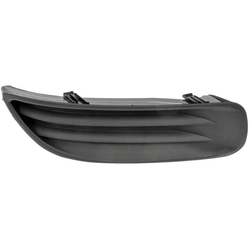 45183 Front, Passenger Side Fog Light Cover, Black - Fog Lamp Cover - Fog Light Cover - Driving Lamp Delete Insert - Fog Lamp Delete Insert - Driving Light Delete Insert - Lost or damaged fog lights? This fog light delete insert trim fills the space in the bumper when original equipment fog lights are deleted from the vehicle. This trim panel blends seamlessly with the vehicle's appearance. - Toyota Corolla 2004-03 - Fog Light Cover