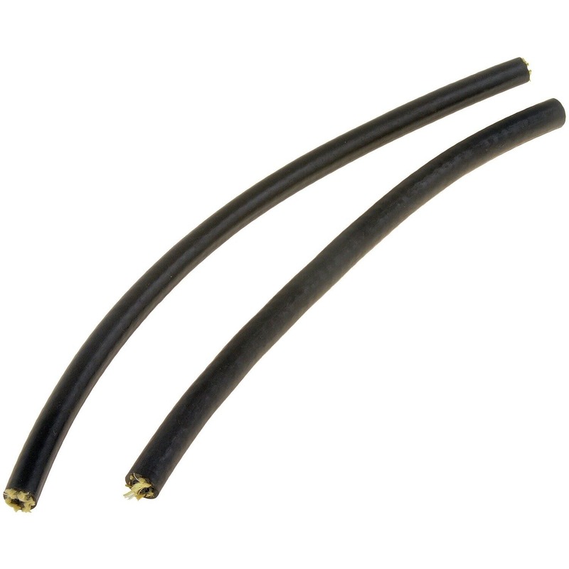 46019 EGR Line Help Series - Direct Fit - DORMAN 1/4" Rubber EGR Hose Pack for Ford - Dorman 46019 High Temp Emissions Hoses Compatible with Select Ford / Lincoln / Mercury Models, 2 Pack - Dorman EGR Pressure Feedback Hose 46019 - High Temp Emissions Hoses