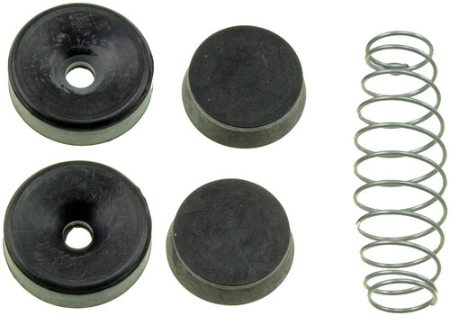 46348 Wheel Cylinder Repair Kit - Direct Fit - Dorman 46348 Rear Drum Brake Wheel Cylinder Kit Compatible with Select Models - Drum Brake Wheel Cylinder Repair Kit - WHEEL CYL REPAIR KIT - Drum Brake Wheel Cylinder Repair Kit - Drum Brake Wheel Cylinder Kit - The components in this drum brake wheel cylinder kit are designed to match the original parts required to repair the wheel cylinder on specified vehicles. Made of quality components, this kit is engineered for reliable performance and durability. - Checker Motors 1980-69, Chrysler 1999-94, Chrysler 1991-74, General Motors 2002-64