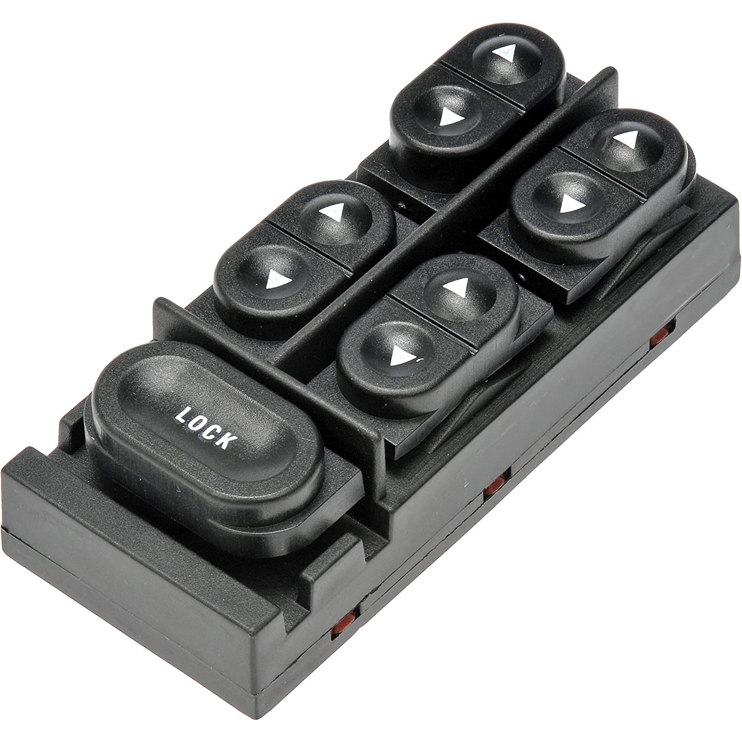 49235 Front, Driver Side Help Series Window Switch Black - Door Lock Switch - Dorman 49235 Front Driver Side Door Window Switch Compatible with Select Ford / Mercury Models - Dorman Power Window Switch 49235 - POWER WINDOW SWITCH - Power Window Switch- Front Left, 5 Button - Window Motor Switch - A failing power window switch doesn't have to mean a trip to the dealer. This power window switch matches the appearance and function of the vehicle's original switch. It's engineered for durability and simple plug-and-play installation. - Ford 1997-86, Mercury 1994-86