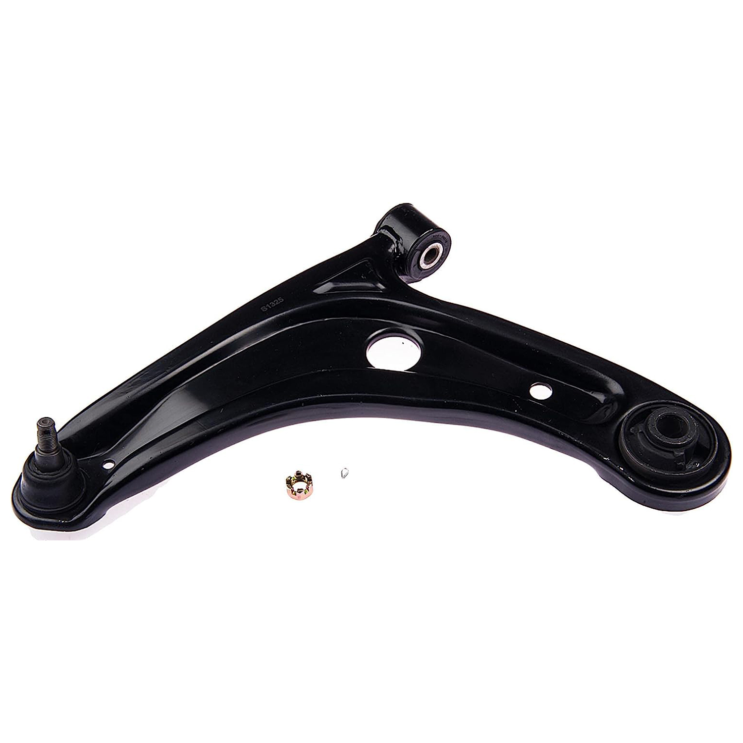 520-033 Front, Driver Side, Lower Control Arm, OE Solutions Series - Control Arm - Suspension Control Arm And Ball Joint Assembly - A-Arm - L-Arm - This suspension control arm and ball joint assembly is a direct replacement for the original equipment on specific vehicle applications. An industry-leading evaluation process ensures a smooth ride, directional stability and predictable dynamics. - Honda Fit 2008-06
