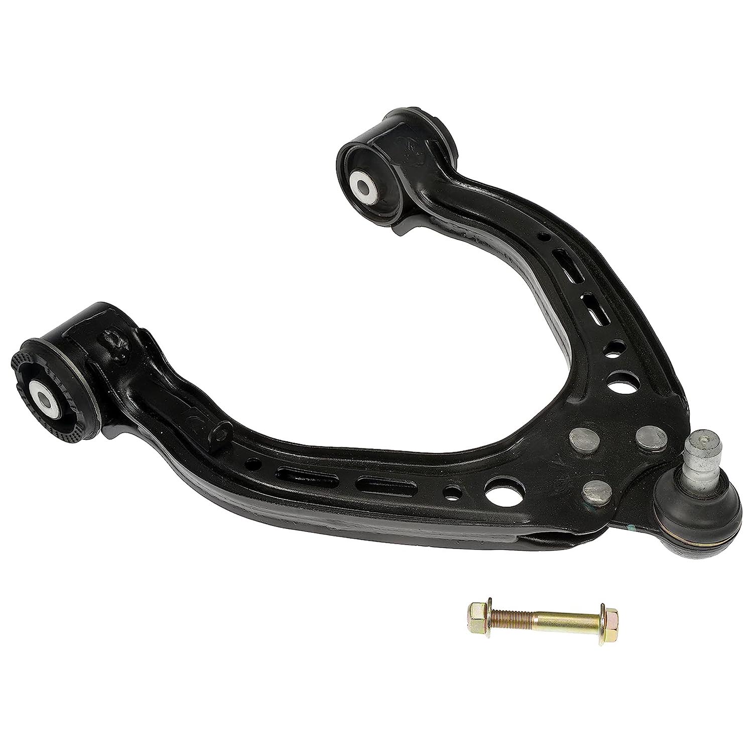 520-081 Front, Driver Side, Upper Control Arm, OE Solutions Series - Control Arm - Suspension Control Arm And Ball Joint Assembly - A-Arm - L-Arm - This suspension control arm and ball joint assembly is a direct replacement for the original equipment on specific vehicle applications. An industry-leading evaluation process ensures a smooth ride, directional stability and predictable dynamics. - Tesla S 2021-12 - Suspension Control Arm and Ball Joint Assembly