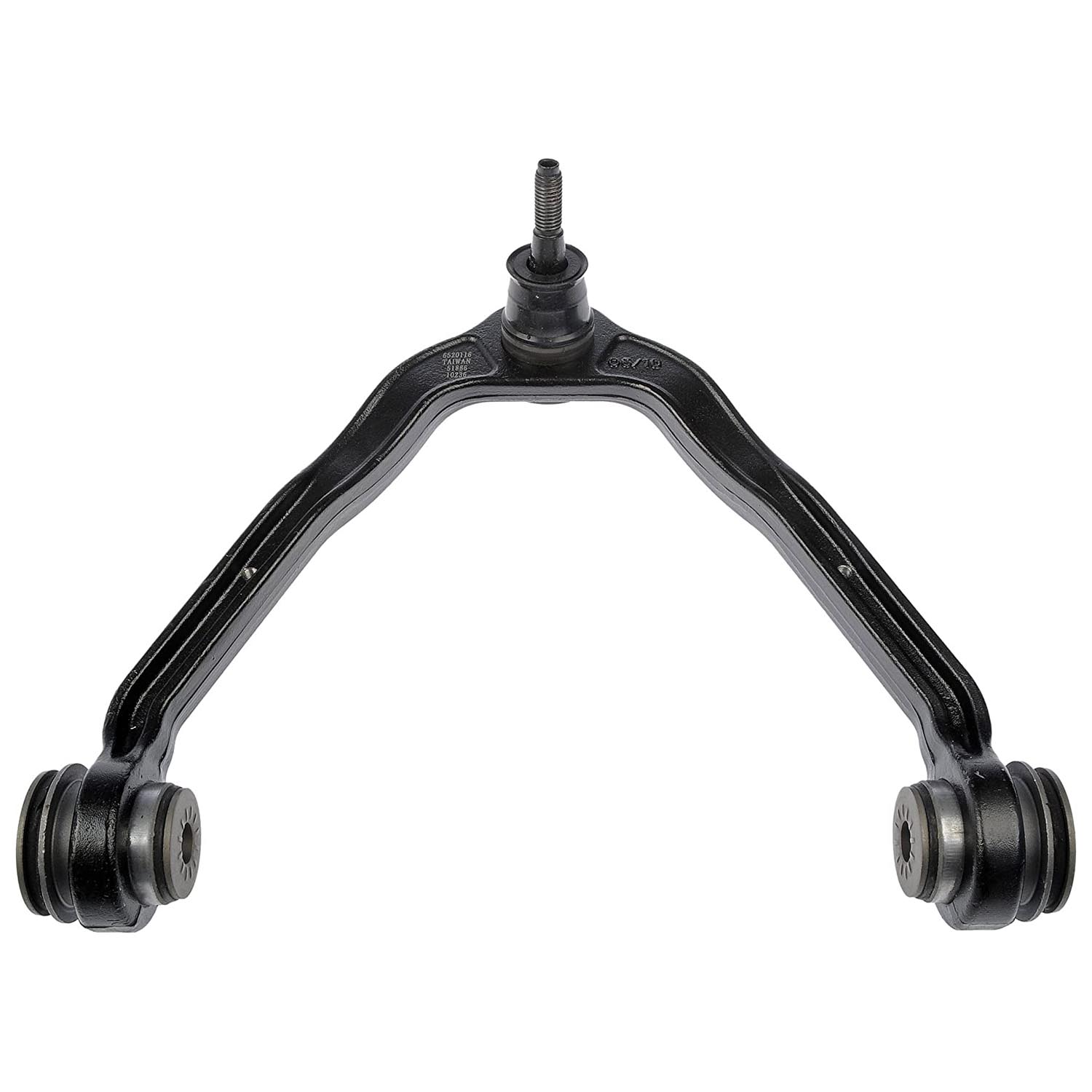 520-116 Front, Driver or Passenger Side, Upper Control Arm, OE Solutions Series - CONTROL ARM - Suspension Control Arm - L-Arm - A-Arm - This suspension control arm and ball joint assembly is a direct replacement for the original equipment on specific vehicle applications. An industry-leading evaluation process ensures a smooth ride, directional stability and predictable dynamics. - Cadillac 2006-02, Chevrolet 2014-99, GMC 2014-99 - Dorman 520-116 Suspension Control Arm and Ball Joint Assembly Compatible with Select Cadillac / Chevrolet / GMC Models - Suspension Control Arm - Suspension Control Arm And Ball Joint Assembly