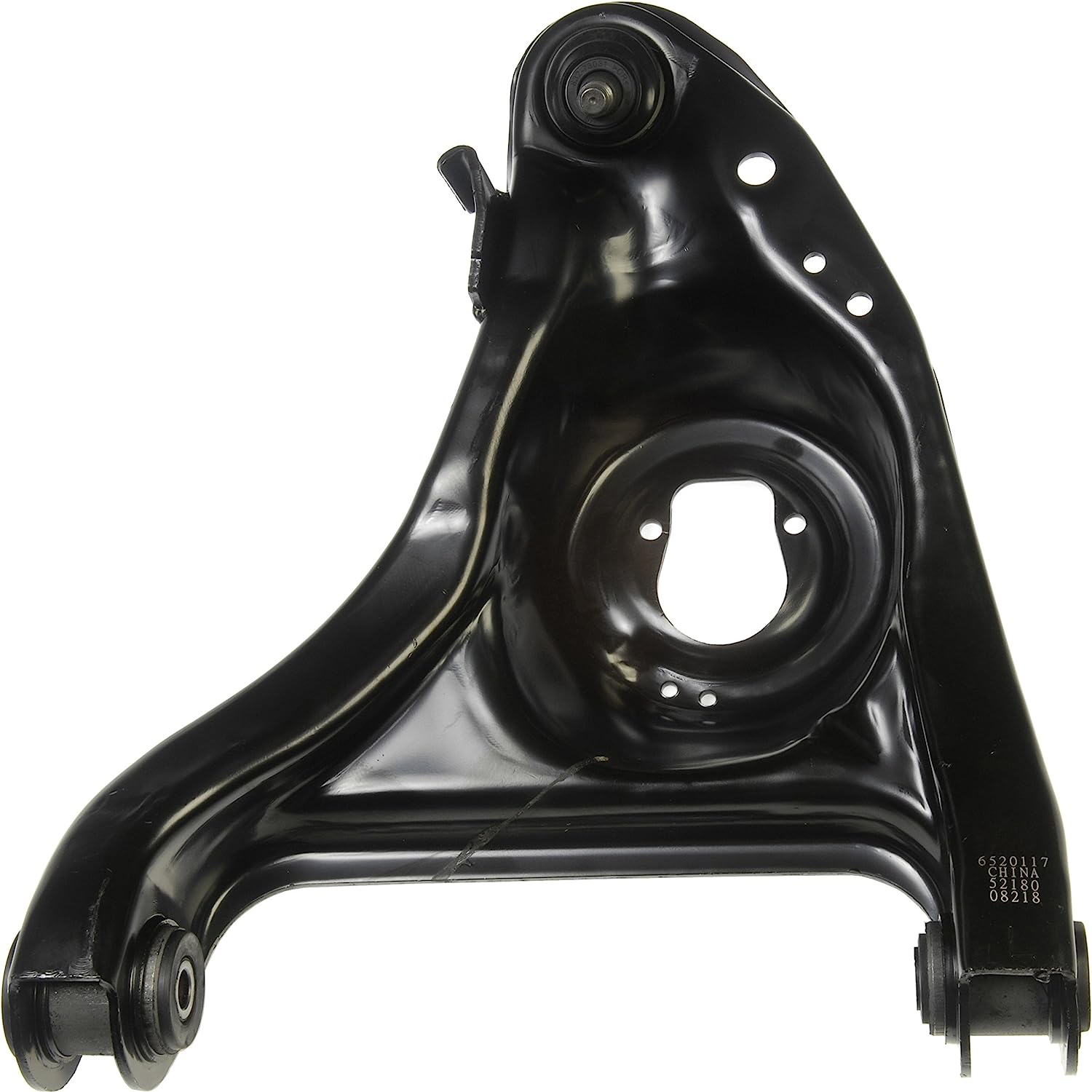 520-117 Front, Driver Side, Lower Control Arm, OE Solutions Series - CONTROL ARM - Suspension Control Arm - L-Arm - A-Arm - This suspension control arm and ball joint assembly is a direct replacement for the original equipment on specific vehicle applications. An industry-leading evaluation process ensures a smooth ride, directional stability and predictable dynamics. - Buick 1996-82, Cadillac 1996-80, Chevrolet 1996-81, Oldsmobile 1992-81, Pontiac 1989-80 - Dorman 520-117 Front Driver Side Lower Suspension Control Arm and Ball Joint Assembly Compatible with Select Models - Suspension Control Arm