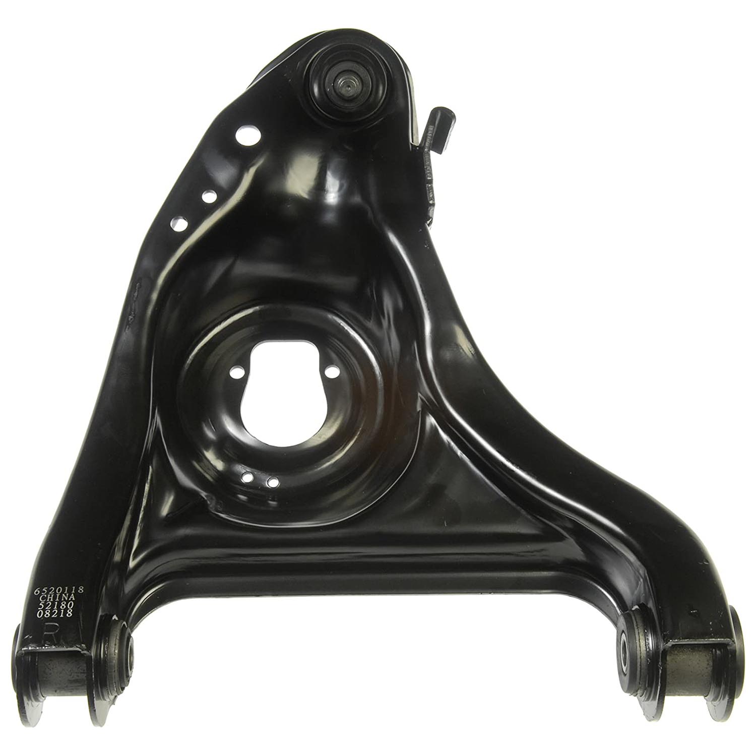 520-118 Front, Passenger Side, Lower Control Arm, OE Solutions Series - CONTROL ARM - Suspension Control Arm - L-Arm - A-Arm - This suspension control arm and ball joint assembly is a direct replacement for the original equipment on specific vehicle applications. An industry-leading evaluation process ensures a smooth ride, directional stability and predictable dynamics. - Buick 1996-82, Cadillac 1996-80, Chevrolet 1996-81, Oldsmobile 1992-81, Pontiac 1989-80 - Dorman 520-118 Front Passenger Side Lower Suspension Control Arm and Ball Joint Assembly Compatible with Select Models - Suspension Control Arm