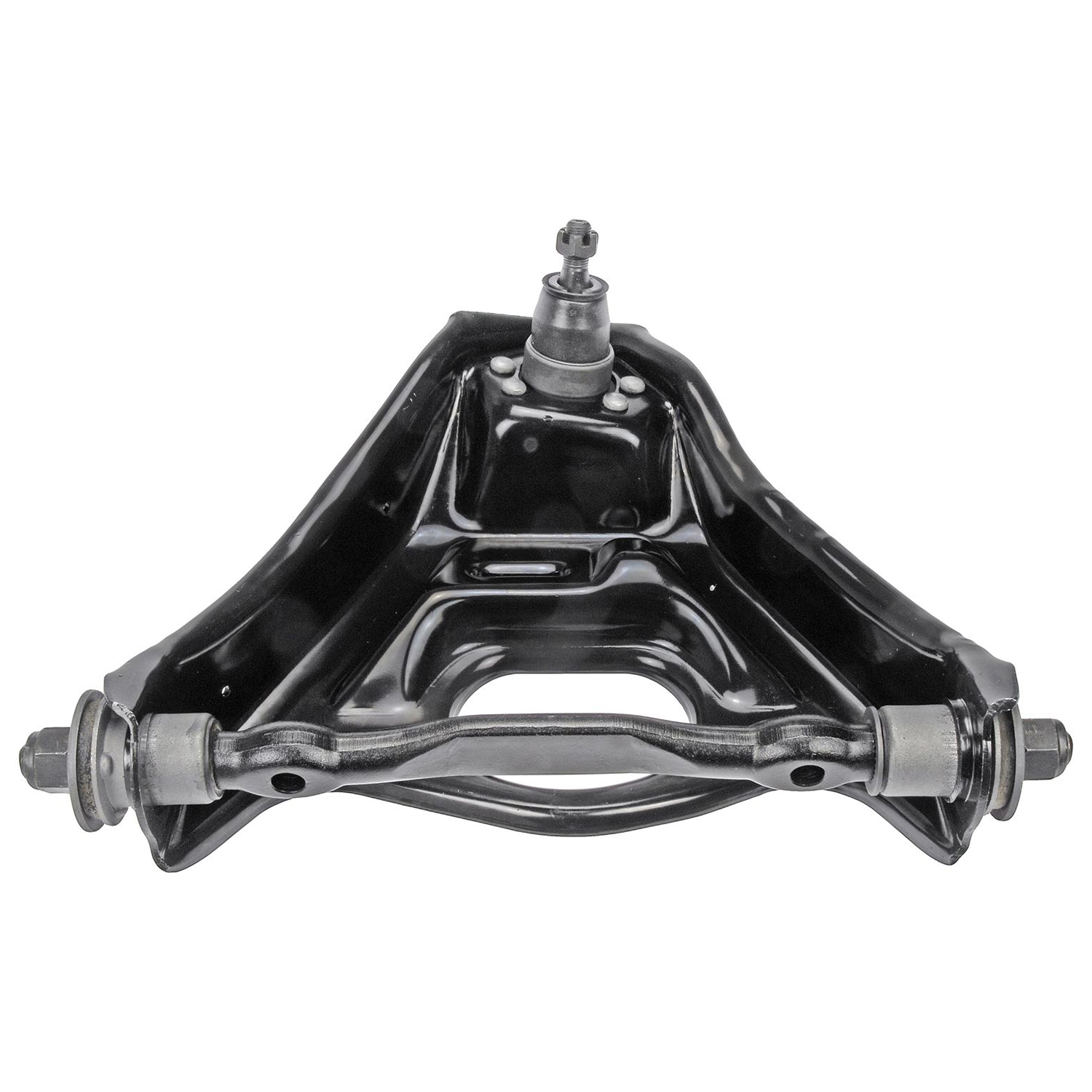 520-119 Front, Driver Side, Upper Control Arm, OE Solutions Series - CONTROL ARM - Suspension Control Arm - L-Arm - A-Arm - This suspension control arm and ball joint assembly is a direct replacement for the original equipment on specific vehicle applications. An industry-leading evaluation process ensures a smooth ride, directional stability and predictable dynamics. - Buick 1996-77, Cadillac 1996-77, Chevrolet 1996-77, Oldsmobile 1992-81, Pontiac 1989-80 - Dorman 520-119 Front Driver Side Upper Suspension Control Arm and Ball Joint Assembly Compatible with Select Models - Suspension Control Arm