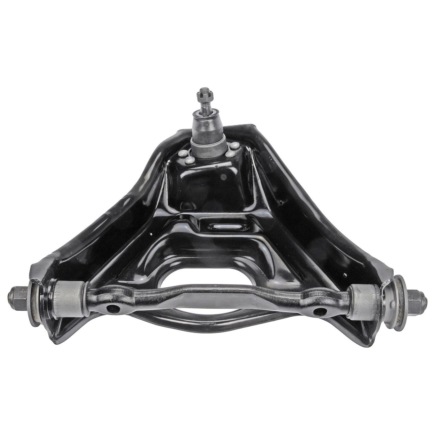 520-120 Front, Passenger Side, Upper Control Arm, OE Solutions Series - CONTROL ARM - Suspension Control Arm - L-Arm - A-Arm - This suspension control arm and ball joint assembly is a direct replacement for the original equipment on specific vehicle applications. An industry-leading evaluation process ensures a smooth ride, directional stability and predictable dynamics. - Buick 1996-77, Cadillac 1996-77, Chevrolet 1996-77, Oldsmobile 1992-81, Pontiac 1989-80 - Dorman 520-120 Front Passenger Side Upper Suspension Control Arm and Ball Joint Assembly Compatible with Select Models - Suspension Control Arm