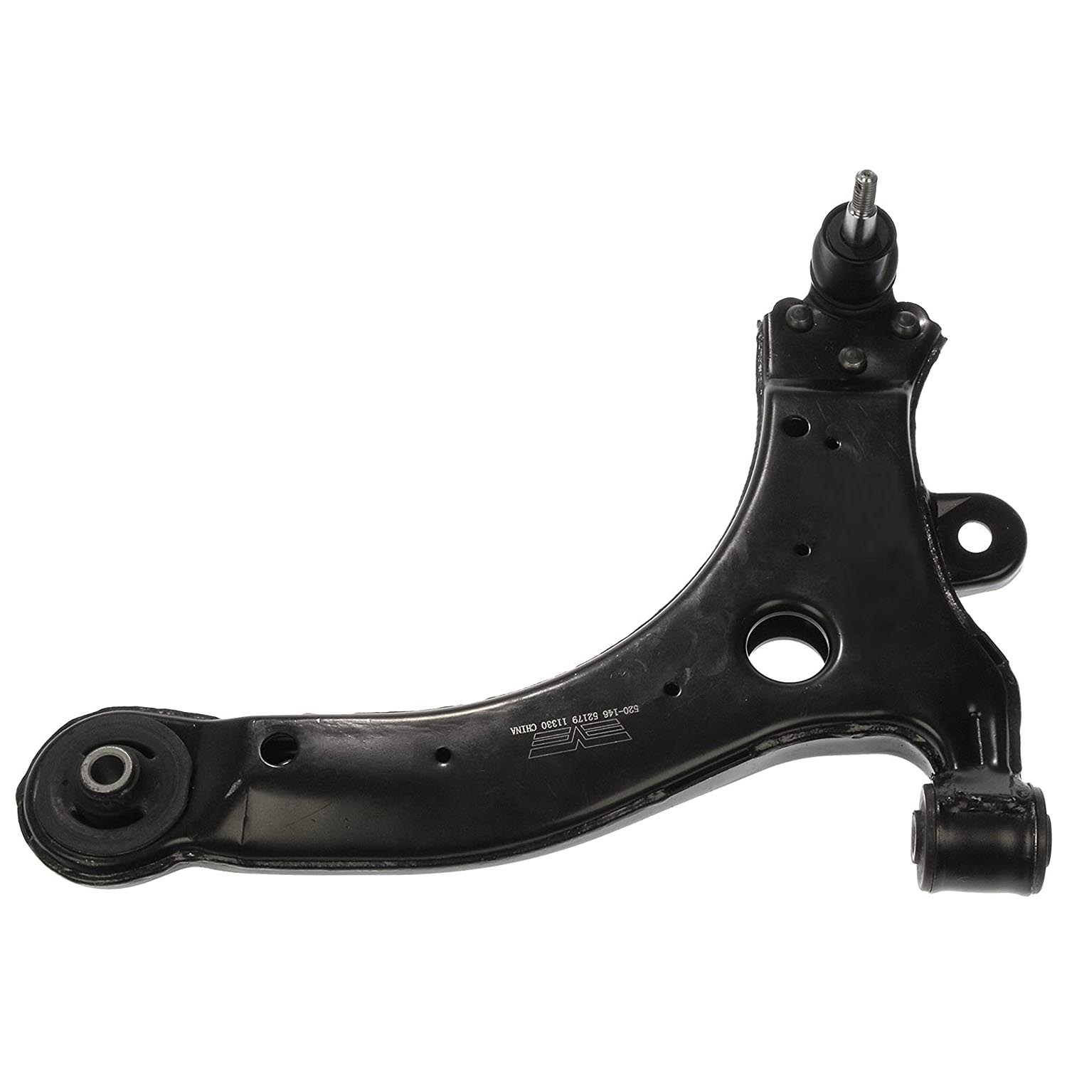 520-146 Front, Passenger Side, Lower Control Arm, OE Solutions Series - CONTROL ARM - Suspension Control Arm - L-Arm - A-Arm - This suspension control arm and ball joint assembly is a direct replacement for the original equipment on specific vehicle applications. An industry-leading evaluation process ensures a smooth ride, directional stability and predictable dynamics. - Chevrolet 2005-97, Oldsmobile 2004-97, Pontiac 2005-97 - Suspension Control Arm