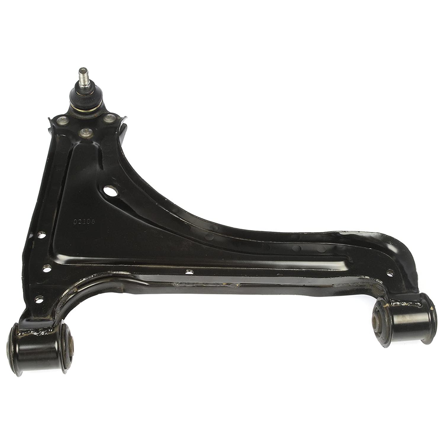 520-154 Front, Passenger Side, Lower Control Arm, OE Solutions Series - CONTROL ARM - Suspension Control Arm - A-Arm - L-Arm - This suspension control arm and ball joint assembly is a direct replacement for the original equipment on specific vehicle applications. An industry-leading evaluation process ensures a smooth ride, directional stability and predictable dynamics. - Buick 1993-82, Cadillac 1988-82, Chevrolet 1994-82, Oldsmobile 1993-82, Pontiac 1994-85 - Dorman 520-154 Front Passenger Side Lower Suspension Control Arm and Ball Joint Assembly Compatible with Select Models - Suspension Control Arm