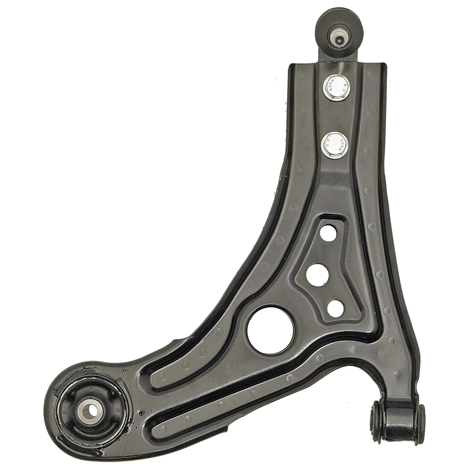 520-161 Front, Driver Side, Lower Control Arm, OE Solutions Series - CONTROL ARM - Suspension Control Arm - L-Arm - A-Arm - This suspension control arm and ball joint assembly is a direct replacement for the original equipment on specific vehicle applications. An industry-leading evaluation process ensures a smooth ride, directional stability and predictable dynamics. - Chevrolet 2018-04, Pontiac 2010-05, Suzuki 2011-04 - Dorman 520-161 Front Driver Side Lower Suspension Control Arm and Ball Joint Assembly Compatible with Select Chevrolet / Pontiac / Suzuki Models - Suspension Control Arm
