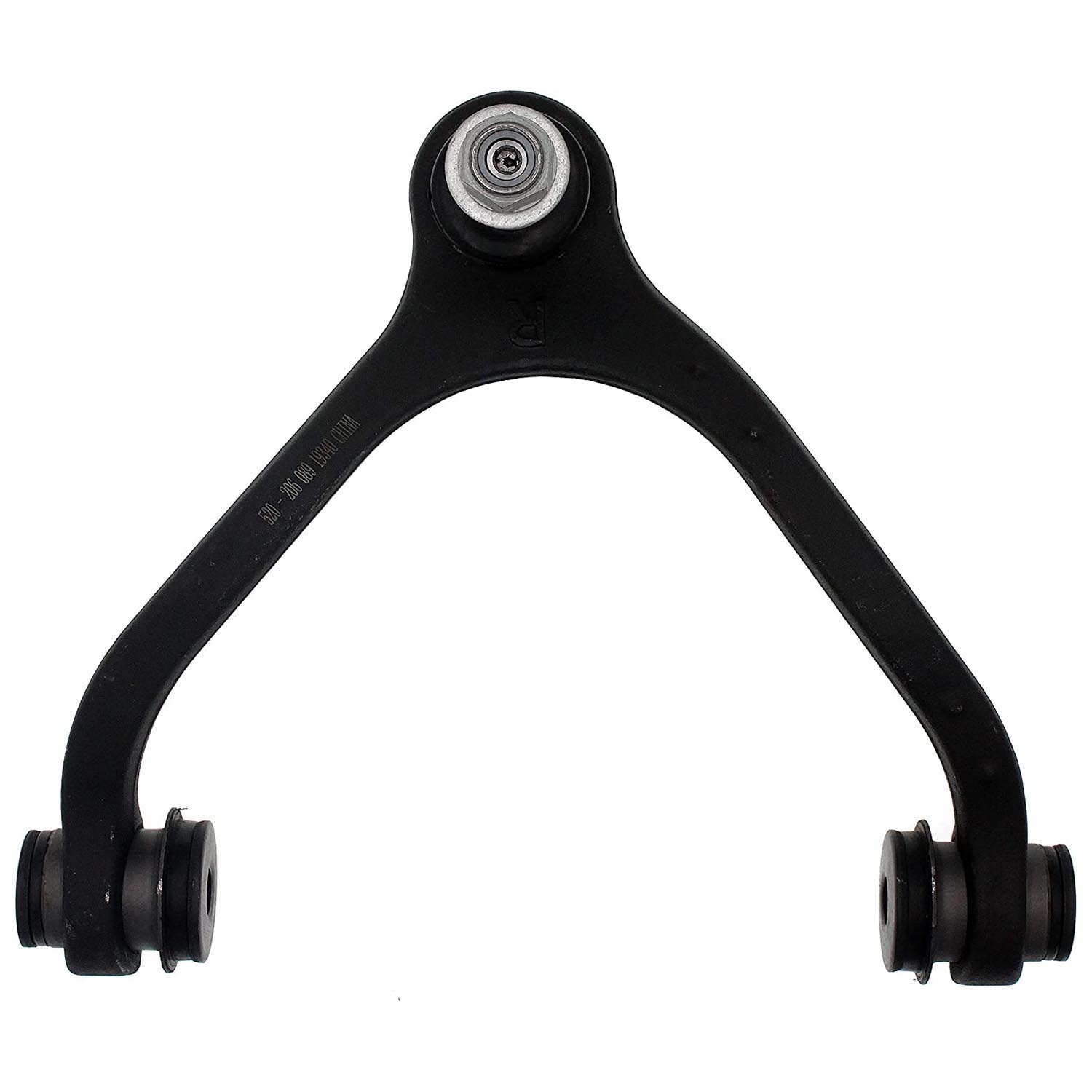 520-206 Front, Passenger Side, Upper Control Arm, OE Solutions Series - CONTROL ARM - Suspension Control Arm - L-Arm - A-Arm - This suspension control arm and ball joint assembly is a direct replacement for the original equipment on specific vehicle applications. An industry-leading evaluation process ensures a smooth ride, directional stability and predictable dynamics. - Ford 2005-03, Lincoln 2005-03, Mercury 2005-03 - Control Arm with Ball Joint - Dorman 520-206 Front Passenger Side Upper Suspension Control Arm and Ball Joint Assembly Compatible with Select Ford / Lincoln / Mercury Models