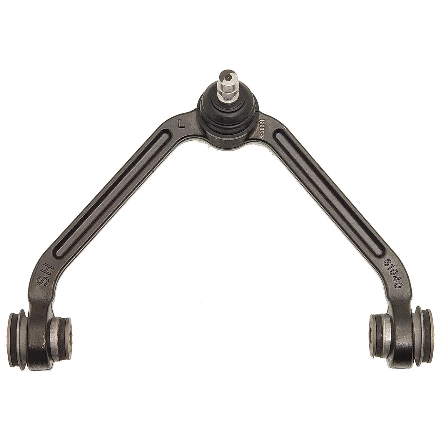 520-221 Front, Driver Side, Upper Control Arm, OE Solutions Series - CONTROL ARM - Suspension Control Arm - L-Arm - A-Arm - This suspension control arm and ball joint assembly is a direct replacement for the original equipment on specific vehicle applications. An industry-leading evaluation process ensures a smooth ride, directional stability and predictable dynamics. - Ford 2012-95, Mazda 2010-98, Mercury 2001-97 - Dorman 520-221 Front Driver Side Upper Suspension Control Arm and Ball Joint Assembly Compatible with Select Ford / Mazda / Mercury Models - Suspension Control Arm