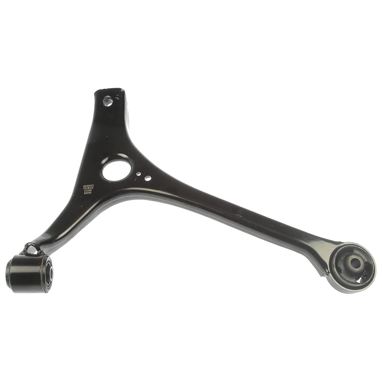 520-243 Front, Driver Side, Lower Control Arm, OE Solutions Series - CONTROL ARM - Suspension Control Arm - Suspension A-Arm - L-Arm - This suspension control arm is precision-engineered and rigorously tested to provide reliable replacement for the original equipment on specific vehicles. - Ford Sable 2002-98, Ford Taurus 2007-98, Mercury Sable 2005-98 - Dorman 520-243 Front Driver Side Lower Suspension Control Arm Compatible with Select Ford / Mercury Models , Black - Suspension Control Arm