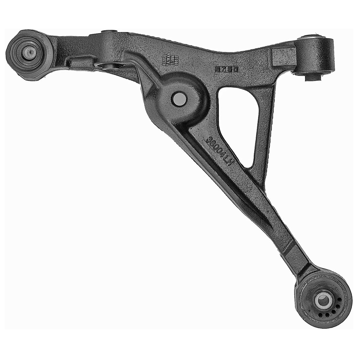 520-301 Front, Driver Side, Lower Control Arm, OE Solutions Series - CONTROL ARM - Suspension Control Arm - A-Arm - L-Arm - This suspension control arm and ball joint assembly is a direct replacement for the original equipment on specific vehicle applications. An industry-leading evaluation process ensures a smooth ride, directional stability and predictable dynamics. - Chrysler 2006-95, Dodge 2006-95, Plymouth 2000-96 - Dorman 520-301 Front Driver Side Lower Suspension Control Arm and Ball Joint Assembly Compatible with Select Chrysler / Dodge / Plymouth Models - Suspension Control Arm
