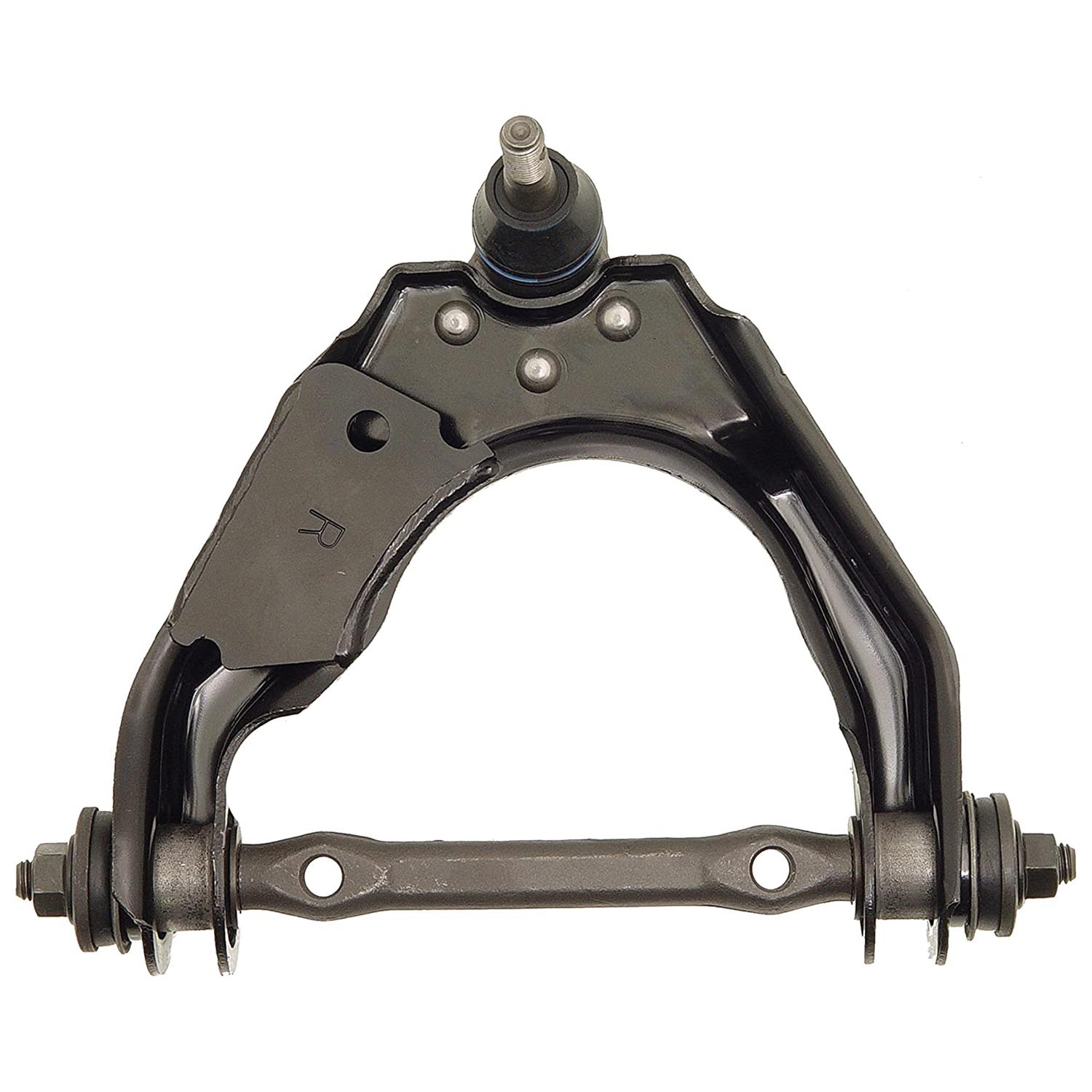 520-312 Front, Passenger Side, Upper Control Arm, OE Solutions Series - CONTROL ARM - Suspension Control Arm - L-Arm - A-Arm - This suspension control arm and ball joint assembly is a direct replacement for the original equipment on specific vehicle applications. An industry-leading evaluation process ensures a smooth ride, directional stability and predictable dynamics. - Dodge Dakota 1999-97, Dodge Durango 1999-98 - Dorman 520-312 Front Passenger Side Upper Suspension Control Arm and Ball Joint Assembly Compatible with Select Dodge Models - Suspension Control Arm