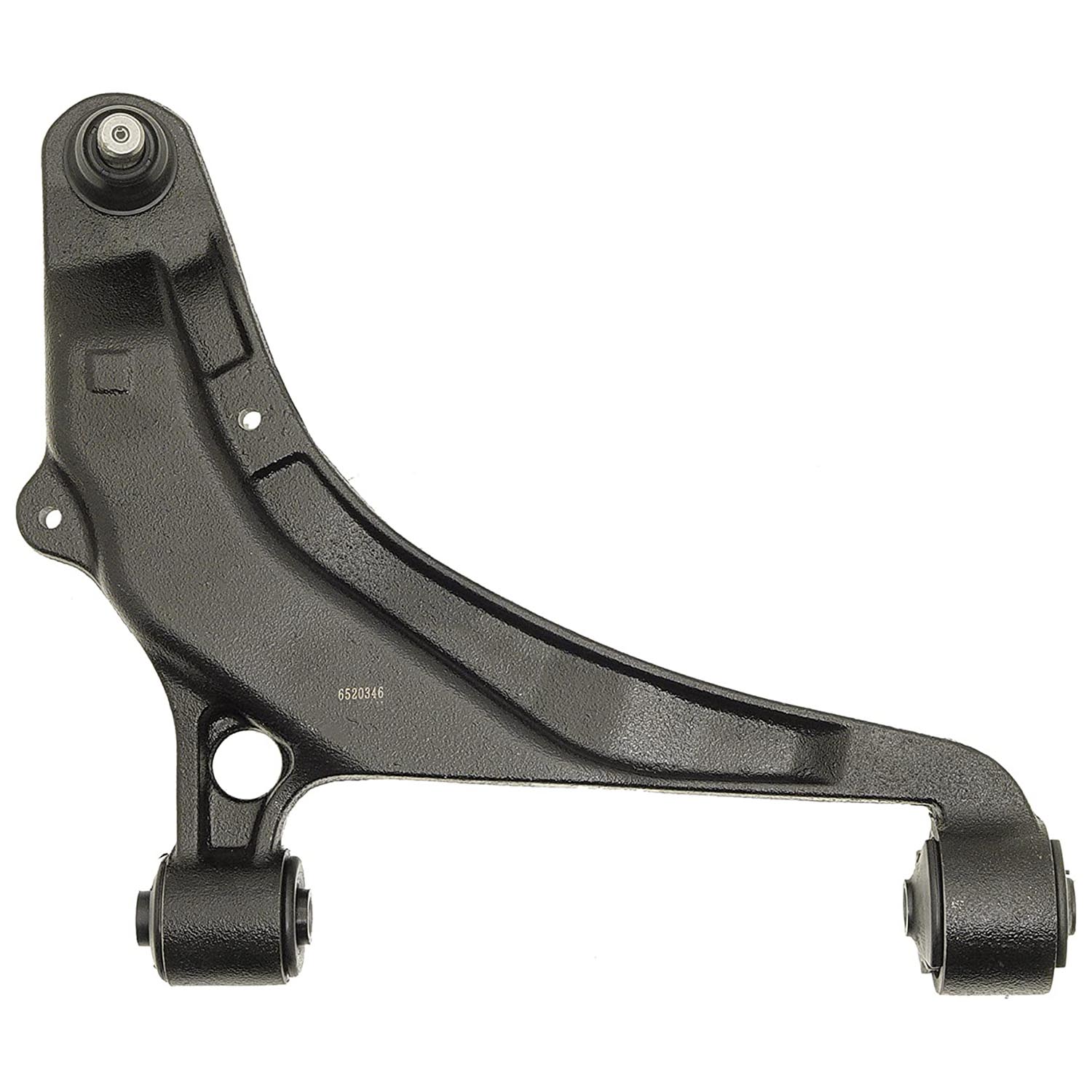 520-346 Front, Passenger Side, Lower Control Arm, OE Solutions Series - CONTROL ARM - Suspension Control Arm - A-Arm - L-Arm - This suspension control arm and ball joint assembly is a direct replacement for the original equipment on specific vehicle applications. An industry-leading evaluation process ensures a smooth ride, directional stability and predictable dynamics. - Chrysler 1995-91, Dodge 1995-91, Plymouth 1995-91 - Dorman 520-346 Front Passenger Side Lower Suspension Control Arm and Ball Joint Assembly Compatible with Select Chrysler / Dodge / Plymouth Models - Suspension Control Arm