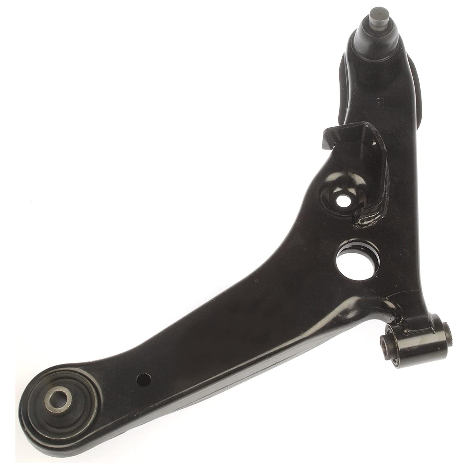 520-375 Front, Driver Side, Lower Control Arm, OE Solutions Series - CONTROL ARM - Suspension Control Arm - L-Arm - A-Arm - This suspension control arm and ball joint assembly is a direct replacement for the original equipment on specific vehicle applications. An industry-leading evaluation process ensures a smooth ride, directional stability and predictable dynamics. - Mitsubishi Outlander 2006-03 - Dorman 520-375 Front Driver Side Lower Suspension Control Arm and Ball Joint Assembly Compatible with Select Mitsubishi Models - Suspension Control Arm