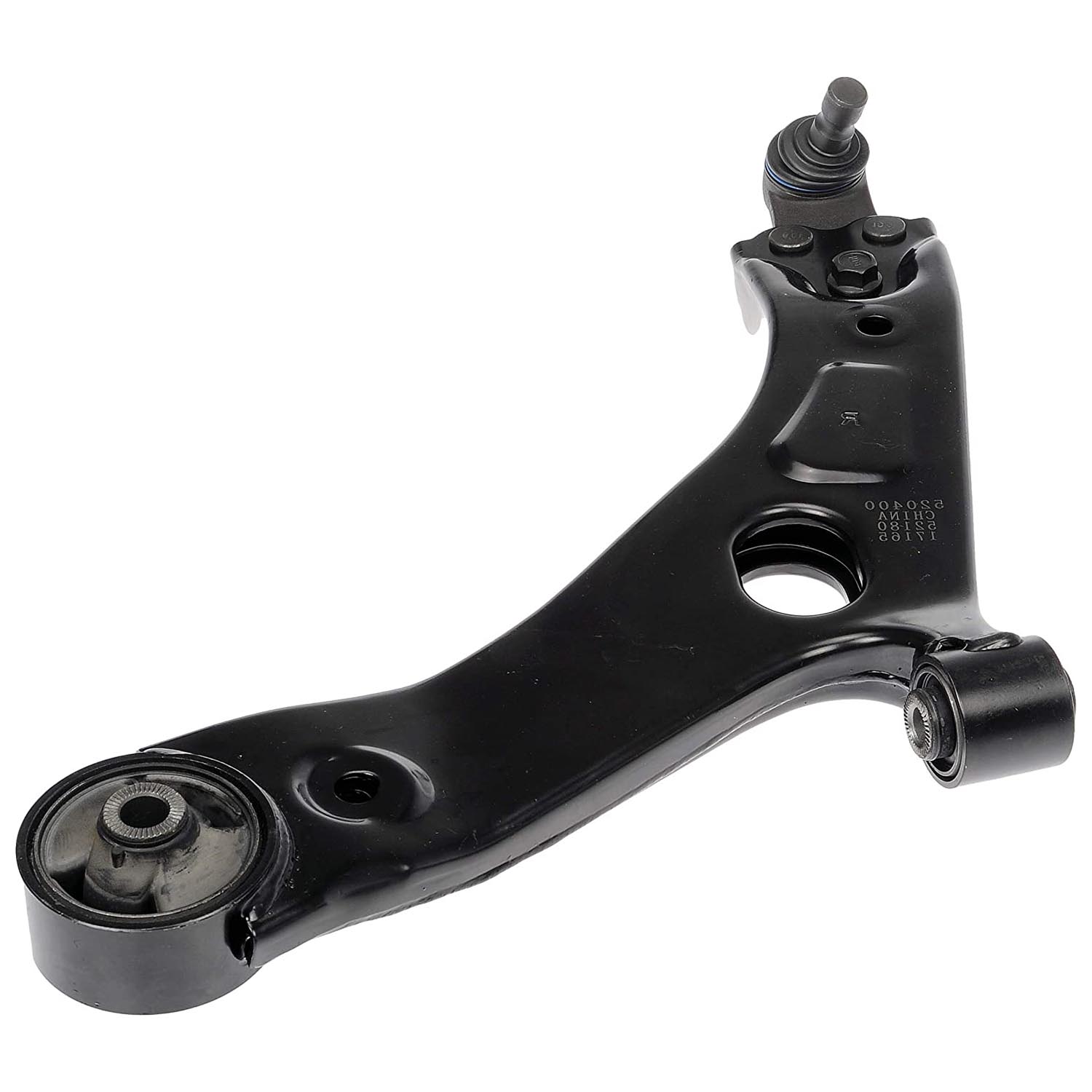 520-399 Front, Driver Side, Lower Control Arm, OE Solutions Series - Control Arm - Suspension Control Arm - A-Arm - L-Arm - This suspension control arm and ball joint assembly is a direct replacement for the original equipment on specific vehicle applications. An industry-leading evaluation process ensures a smooth ride, directional stability and predictable dynamics. - Hyundai Tucson 2013-10, Kia Sportage 2013-11 - Dorman 520-399 Front Driver Side Lower Suspension Control Arm and Ball Joint Assembly Compatible with Select Hyundai / Kia Models - Suspension Control Arm