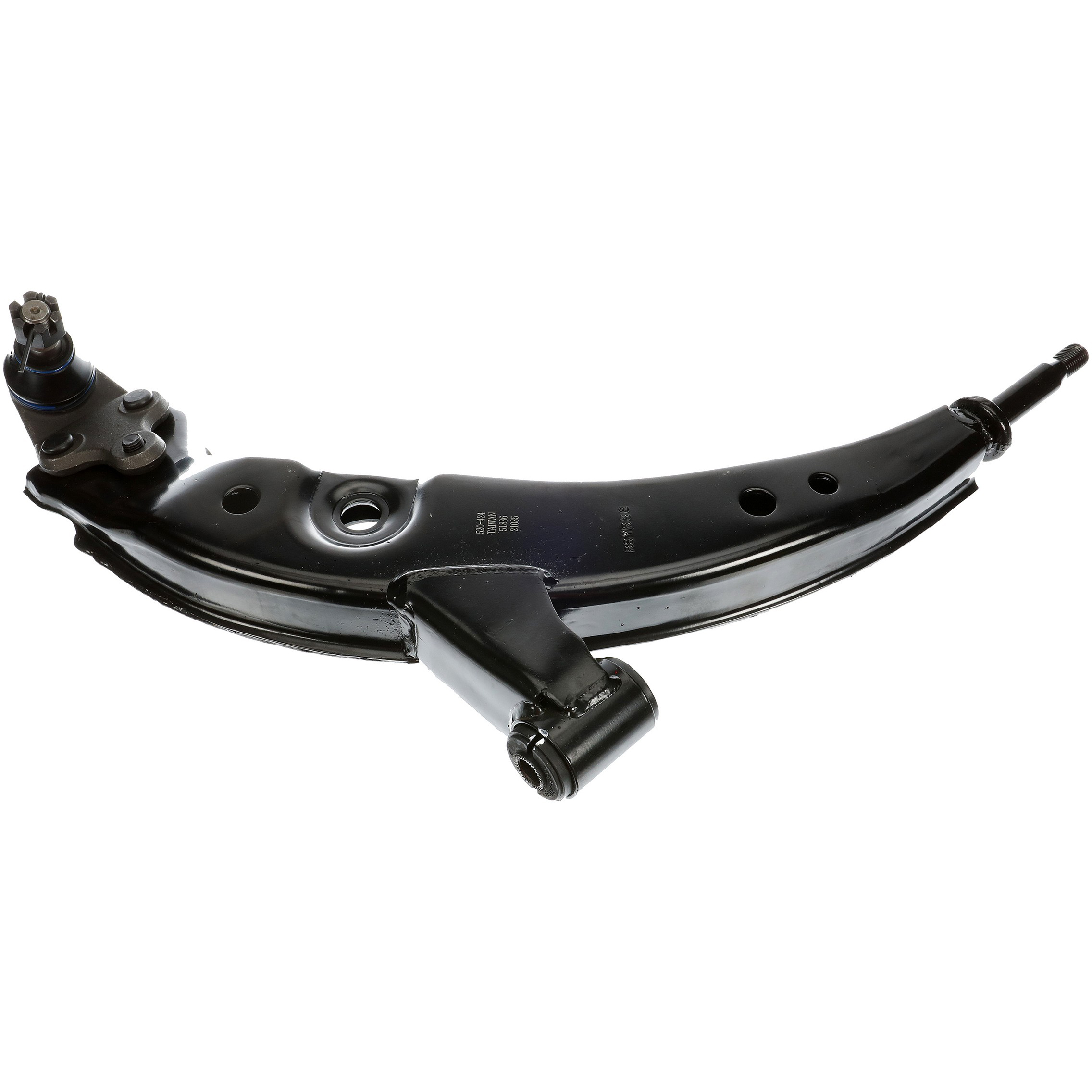 520-424 Front, Passenger Side, Lower Control Arm, OE Solutions Series - CONTROL ARM - Suspension Control Arm - A-Arm - L-Arm - This suspension control arm and ball joint assembly is a direct replacement for the original equipment on specific vehicle applications. An industry-leading evaluation process ensures a smooth ride, directional stability and predictable dynamics. - Chevrolet Nova 1988-85, Toyota Corolla 1987-84 - Dorman 520-424 Front Passenger Side Lower Suspension Control Arm and Ball Joint Assembly Compatible with Select Chevrolet / Toyota Models