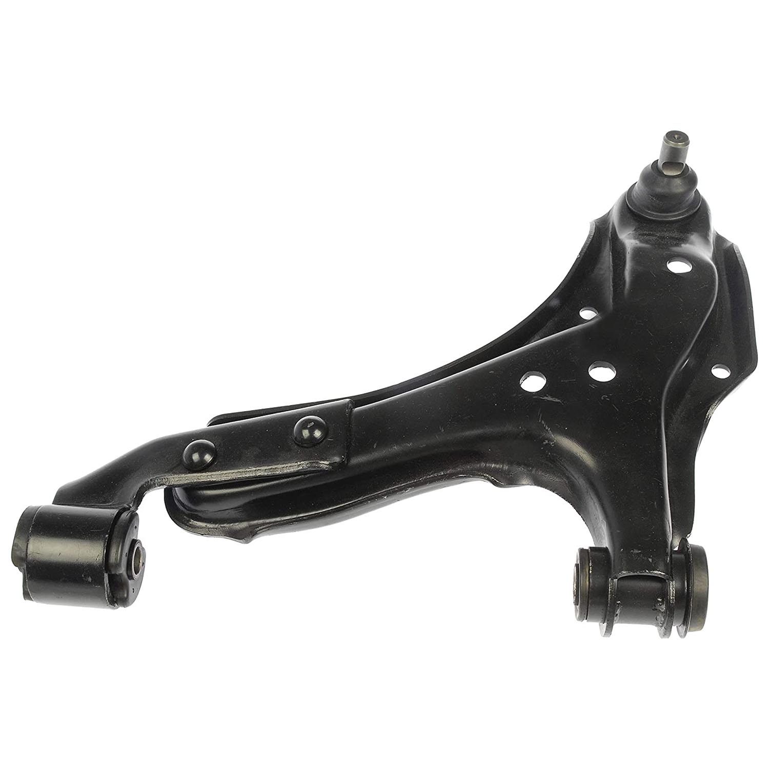 520-491 Front, Driver Side, Lower Control Arm, OE Solutions Series - CONTROL ARM - Suspension Control Arm - L-Arm - A-Arm - This suspension control arm and ball joint assembly is a direct replacement for the original equipment on specific vehicle applications. An industry-leading evaluation process ensures a smooth ride, directional stability and predictable dynamics. - Chrysler 1991-89, Dodge 1990-89, Plymouth 1990-89 - Suspension Control Arm