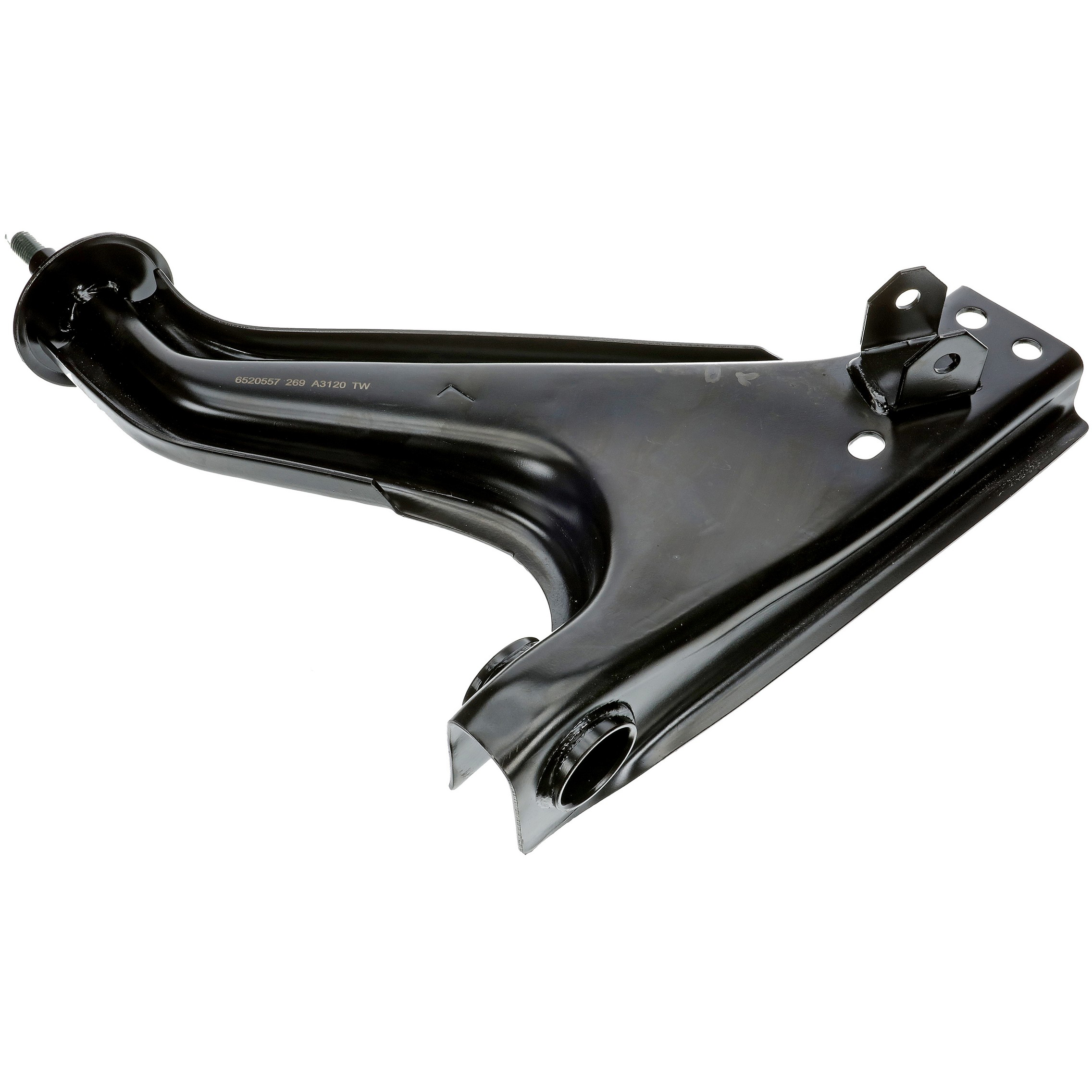 520-557 Front, Driver Side, Lower Control Arm, OE Solutions Series - CONTROL ARM - Suspension Control Arm - L-Arm - Suspension A-Arm - This suspension control arm is precision-engineered and rigorously tested to provide reliable replacement for the original equipment on specific vehicles. - Volvo 240 1993-90, Volvo 244 1989-86, Volvo 245 1989-86 - Dorman 520-557 Front Driver Side Lower Suspension Control Arm Compatible with Select Volvo Models - Suspension Control Arm