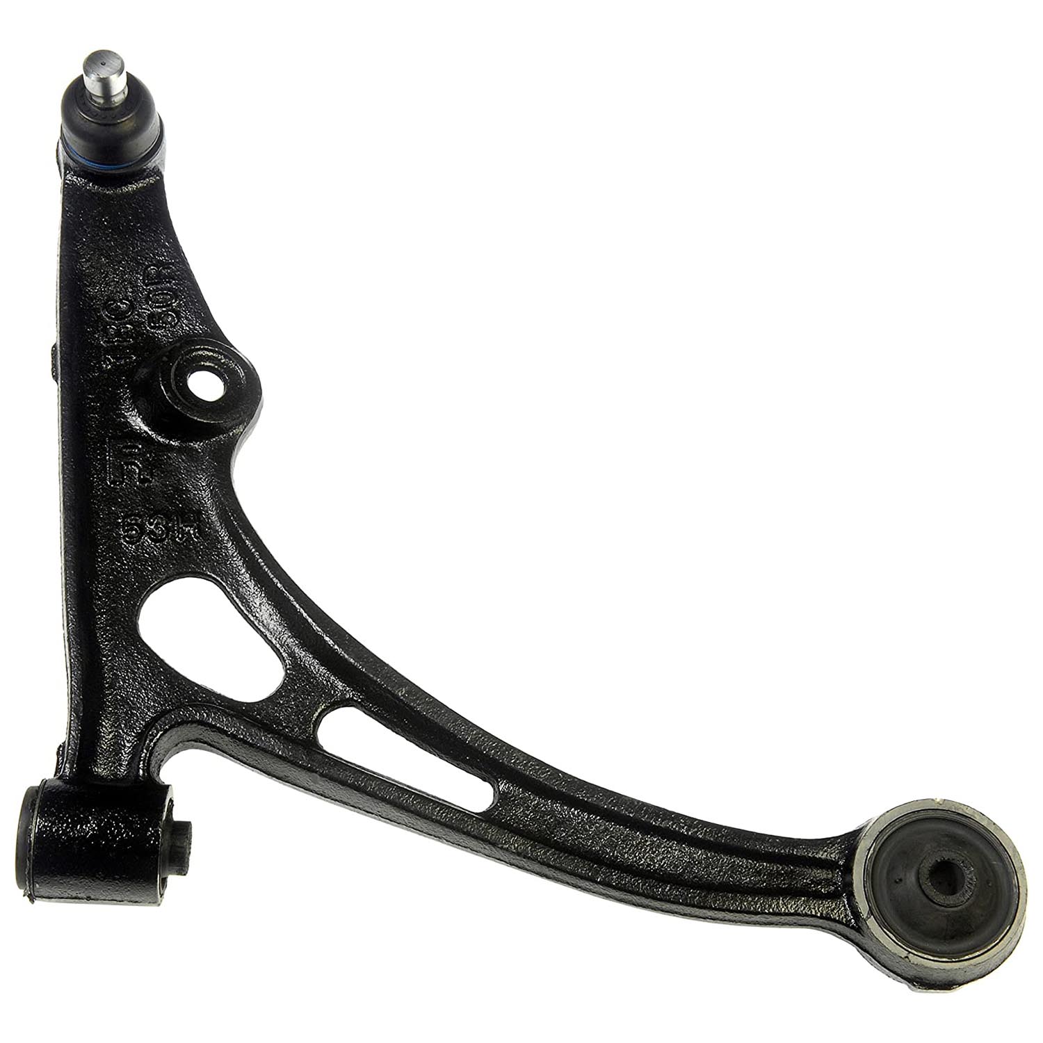 520-568 Front, Passenger Side, Lower Control Arm, OE Solutions Series - CONTROL ARM - Suspension Control Arm - L-Arm - A-Arm - This suspension control arm and ball joint assembly is a direct replacement for the original equipment on specific vehicle applications. An industry-leading evaluation process ensures a smooth ride, directional stability and predictable dynamics. - Suzuki Aerio 2003-02 - Suspension Control Arm