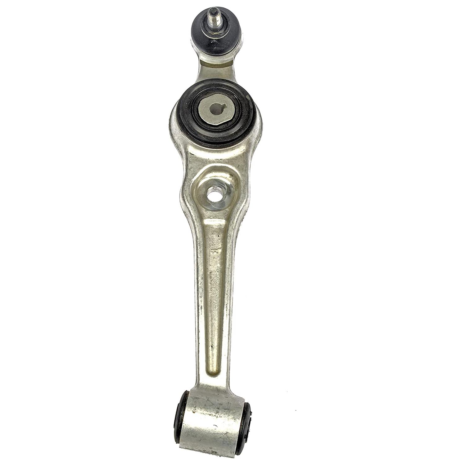 520-597 Front, Driver Side, Lower Control Arm, OE Solutions Series - CONTROL ARM - Suspension Control Arm - A-Arm - L-Arm - This suspension control arm and ball joint assembly is a direct replacement for the original equipment on specific vehicle applications. An industry-leading evaluation process ensures a smooth ride, directional stability and predictable dynamics. - Saab 9-3 2003-99, Saab 900 1998-96 - Dorman 520-597 Front Driver Side Lower Suspension Control Arm and Ball Joint Assembly Compatible with Select Saab Models - Suspension Control Arm