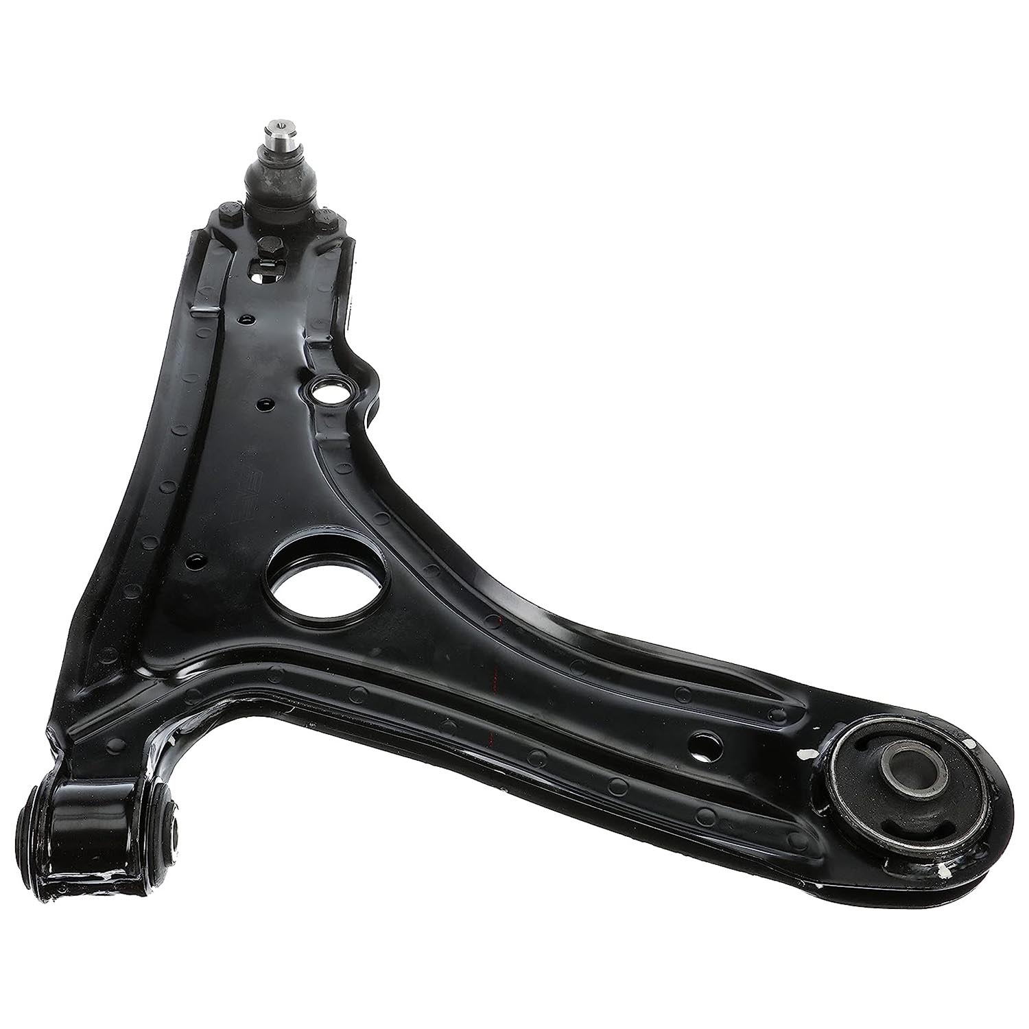 520-782 Front, Passenger Side, Lower Control Arm, OE Solutions Series - Control Arm - Control Arm - Suspension Control Arm And Ball Joint Assembly - L-Arm - A-Arm - This suspension control arm and ball joint assembly is a direct replacement for the original equipment on specific vehicle applications. An industry-leading evaluation process ensures a smooth ride, directional stability and predictable dynamics. - Volkswagen Cabrio 2002-95, Volkswagen Golf 1999-93, Volkswagen Jetta 1998-93 - Dorman 520-782 Front Passenger Side Lower Suspension Control Arm and Ball Joint Assembly Compatible with Select Volkswagen Models