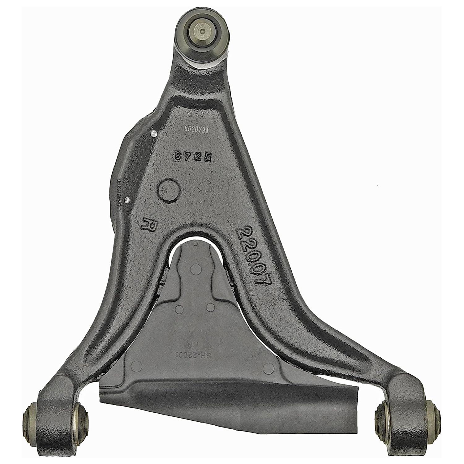520-794 Front, Passenger Side, Lower Control Arm, OE Solutions Series - CONTROL ARM - Suspension Control Arm - A-Arm - L-Arm - This suspension control arm and ball joint assembly is a direct replacement for the original equipment on specific vehicle applications. An industry-leading evaluation process ensures a smooth ride, directional stability and predictable dynamics. - Volvo 850 1997-93, Volvo S70 2000-98, Volvo V70 2000-98 - Dorman 520-794 Front Passenger Side Lower Suspension Control Arm and Ball Joint Assembly Compatible with Select Volvo Models - Suspension Control Arm