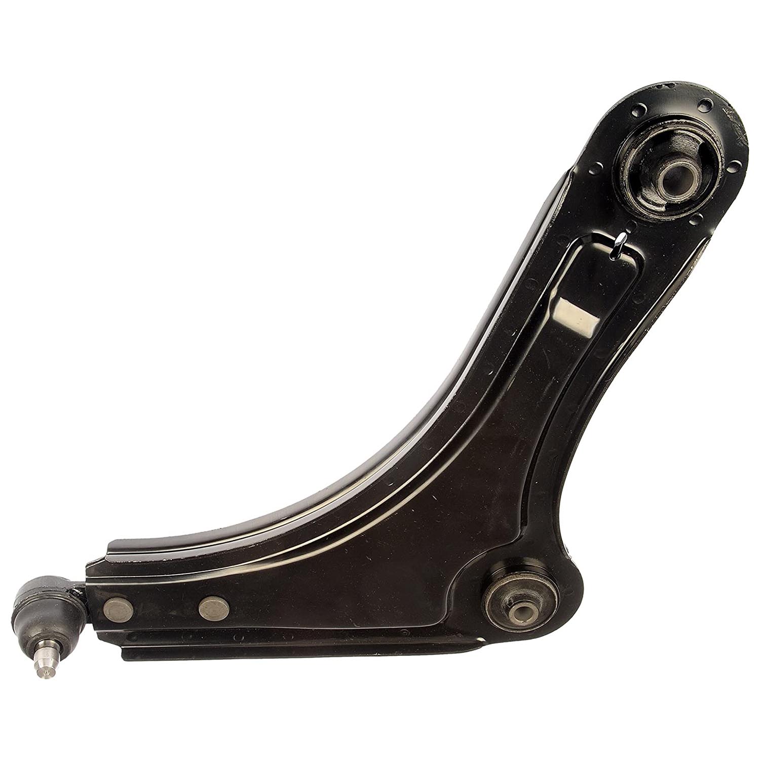 520-802 Front, Passenger Side, Lower Control Arm, OE Solutions Series - CONTROL ARM - Suspension Control Arm - A-Arm - L-Arm - This suspension control arm and ball joint assembly is a direct replacement for the original equipment on specific vehicle applications. An industry-leading evaluation process ensures a smooth ride, directional stability and predictable dynamics. - Daewoo Nubira 2002-00