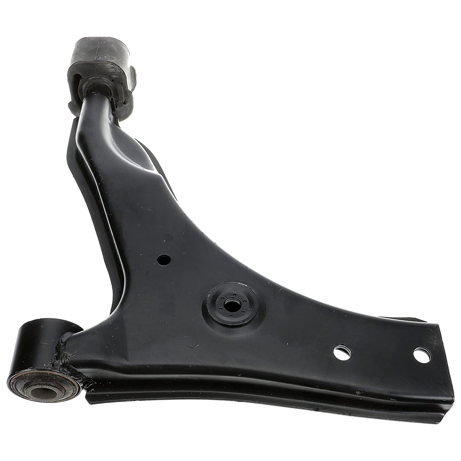 520-803 Front, Driver Side, Lower Control Arm, OE Solutions Series - CONTROL ARM - Suspension Control Arm - L-Arm - A-Arm - This suspension control arm and ball joint assembly is a direct replacement for the original equipment on specific vehicle applications. An industry-leading evaluation process ensures a smooth ride, directional stability and predictable dynamics. - Hyundai Excel 1994-90, Hyundai Scoupe 1995-91, Mitsubishi Precis 1994-90 - Suspension Control Arm