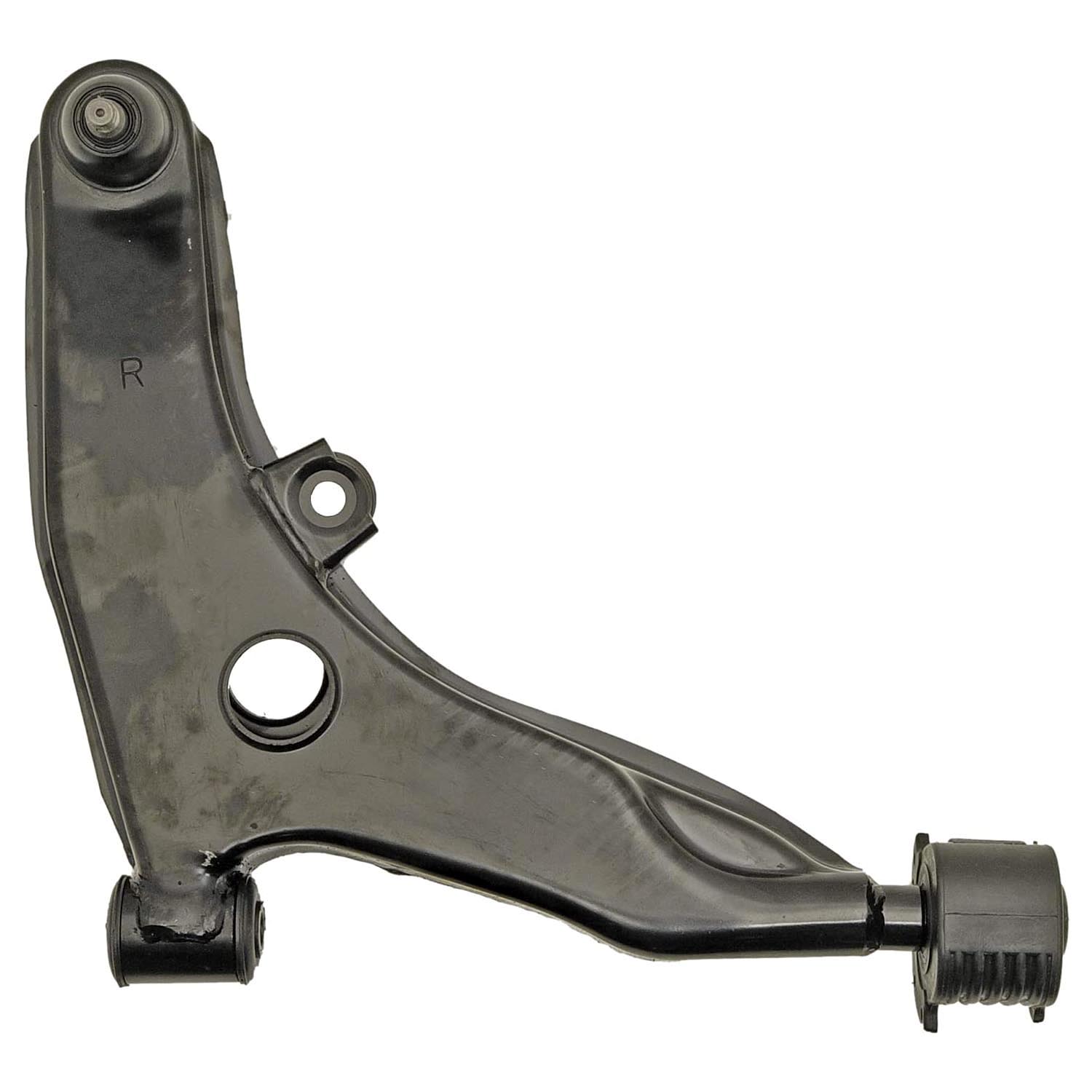 520-840 Front, Passenger Side, Lower Control Arm, OE Solutions Series - CONTROL ARM - Suspension Control Arm - A-Arm - L-Arm - This suspension control arm and ball joint assembly is a direct replacement for the original equipment on specific vehicle applications. An industry-leading evaluation process ensures a smooth ride, directional stability and predictable dynamics. - Dodge Colt 1994-93, Eagle Summit 1996-93, Mitsubishi Mirage 1996-93, Plymouth Colt 1994-93 - Suspension Control Arm