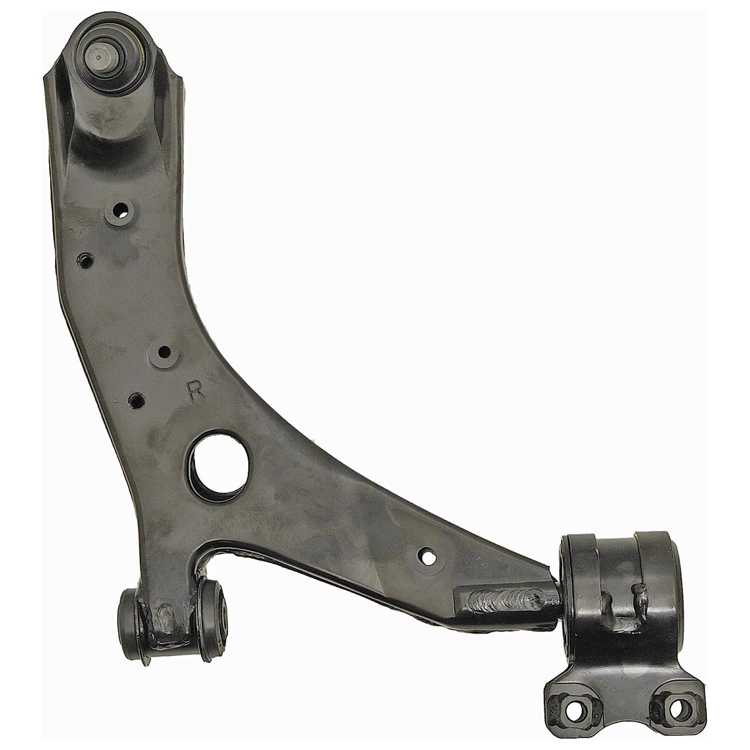 520-866 Front, Passenger Side, Lower Control Arm, OE Solutions Series - CONTROL ARM - Suspension Control Arm - A-Arm - L-Arm - This suspension control arm and ball joint assembly is a direct replacement for the original equipment on specific vehicle applications. An industry-leading evaluation process ensures a smooth ride, directional stability and predictable dynamics. - Mazda 3 2009-04, Mazda 3 Sport 2009, Mazda 5 2017-12, Mazda 5 2010-06 - Dorman 520-866 Front Passenger Side Lower Suspension Control Arm and Ball Joint Assembly Compatible with Select Mazda Models - Suspension Control Arm