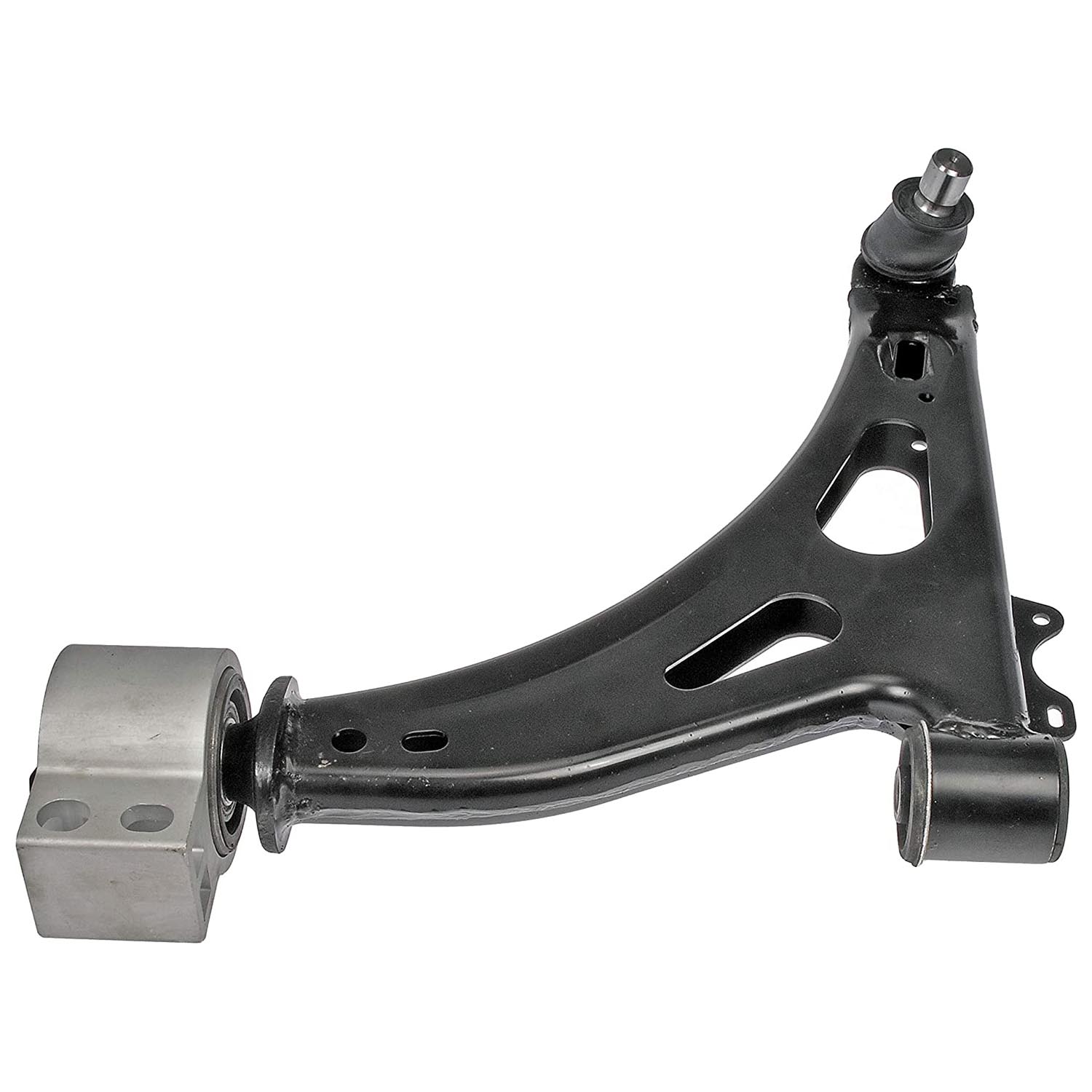 520-905 Front, Driver Side, Lower Control Arm, OE Solutions Series - Control Arm - Suspension Control Arm And Ball Joint Assembly - L-Arm - A-Arm - This suspension control arm and ball joint assembly is a direct replacement for the original equipment on specific vehicle applications. An industry-leading evaluation process ensures a smooth ride, directional stability and predictable dynamics. - Chevrolet Impala 2020-14 - Dorman 520-905 Front Driver Side Lower Suspension Control Arm and Ball Joint Assembly Compatible with Select Chevrolet Models - Suspension Control Arm