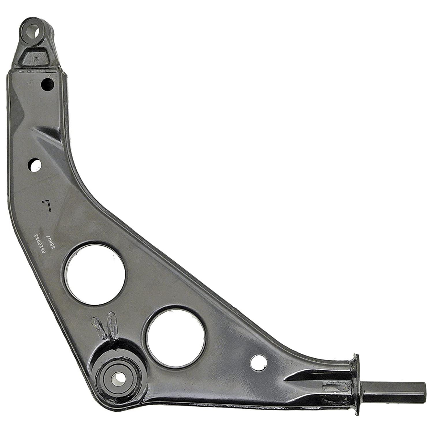 520-933 Front, Driver Side, Lower Control Arm, OE Solutions Series - CONTROL ARM - Suspension Control Arm - L-Arm - Suspension A-Arm - This suspension control arm is precision-engineered and rigorously tested to provide reliable replacement for the original equipment on specific vehicles. - Mini Cooper 2008-02 - Dorman 520-933 Front Driver Side Lower Suspension Control Arm Compatible with Select Mini Models - Suspension Control Arm