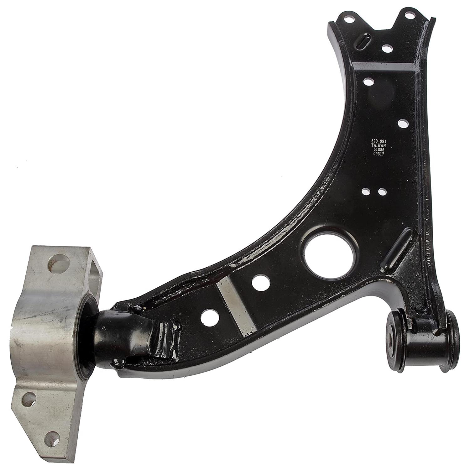 520-991 Front, Driver Side, Lower Control Arm, OE Solutions Series - CONTROL ARM - Suspension Control Arm - Suspension A-Arm - L-Arm - This suspension control arm is precision-engineered and rigorously tested to provide reliable replacement for the original equipment on specific vehicles. - Audi 2013-04, Seat 2015-05, Volkswagen 2016-05 - Dorman 520-991 Front Driver Side Lower Suspension Control Arm Compatible with Select Audi / Seat / Volkswagen Models - Suspension Control Arm