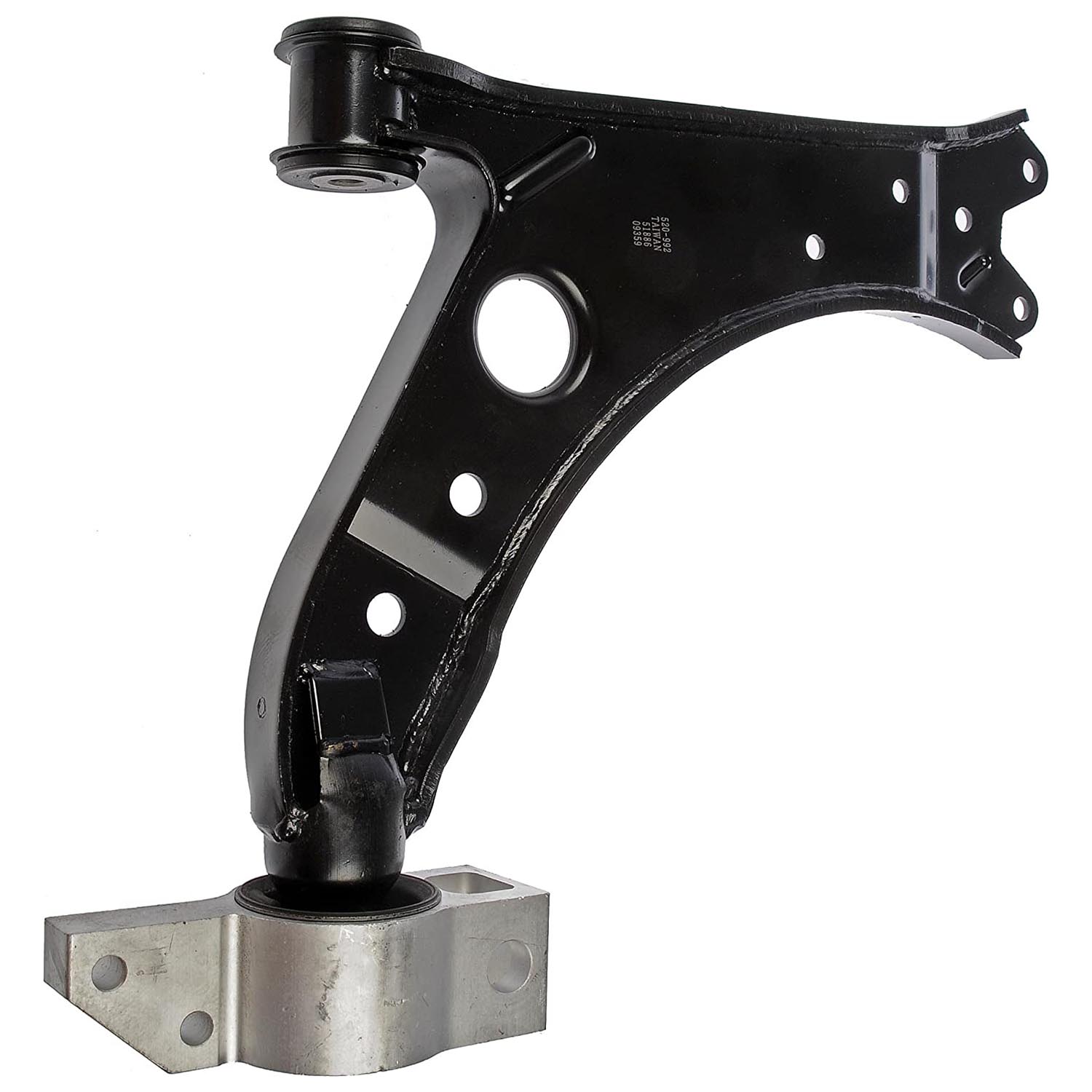 520-992 Front, Passenger Side, Lower Control Arm, OE Solutions Series - CONTROL ARM - Suspension Control Arm - L-Arm - Suspension A-Arm - This suspension control arm is precision-engineered and rigorously tested to provide reliable replacement for the original equipment on specific vehicles. - Audi 2013-04, Seat 2015-05, Volkswagen 2016-05 - Dorman 520-992 Front Passenger Side Lower Suspension Control Arm Compatible with Select Audi / Seat / Volkswagen Models - Suspension Control Arm