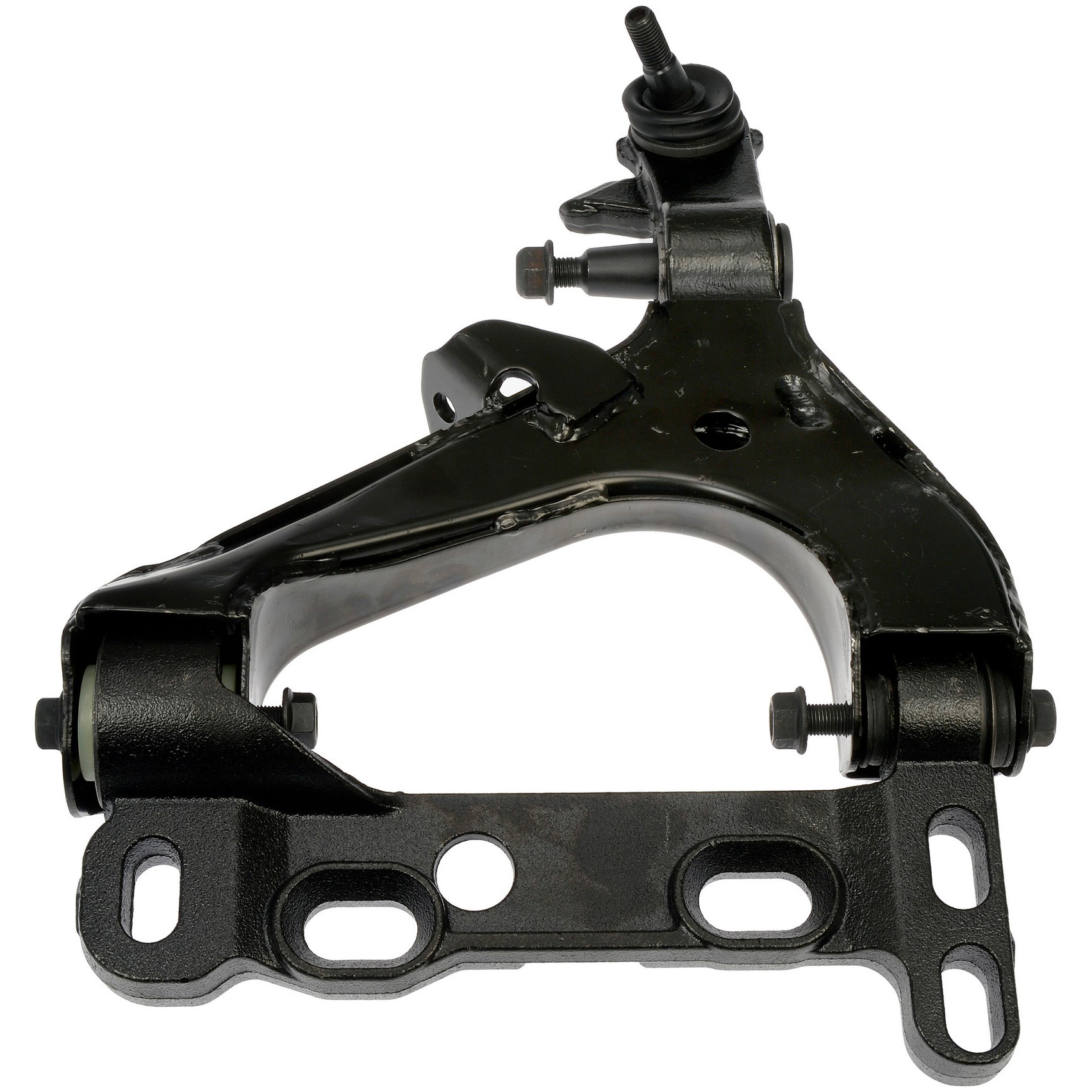 521-031 Front, Driver Side, Lower Control Arm, OE Solutions Series - CONTROL ARM - Suspension Control Arm - A-Arm - L-Arm - This suspension control arm and ball joint assembly is a direct replacement for the original equipment on specific vehicle applications. An industry-leading evaluation process ensures a smooth ride, directional stability and predictable dynamics. - Buick 2007-04, Chevrolet 2007-04, GMC 2007-04, Isuzu 2008-04, Oldsmobile 2004, Saab 2007-05 - Dorman 521-031 Front Driver Side Lower Suspension Control Arm and Ball Joint Assembly Compatible with Select Models - Suspension Control Arm