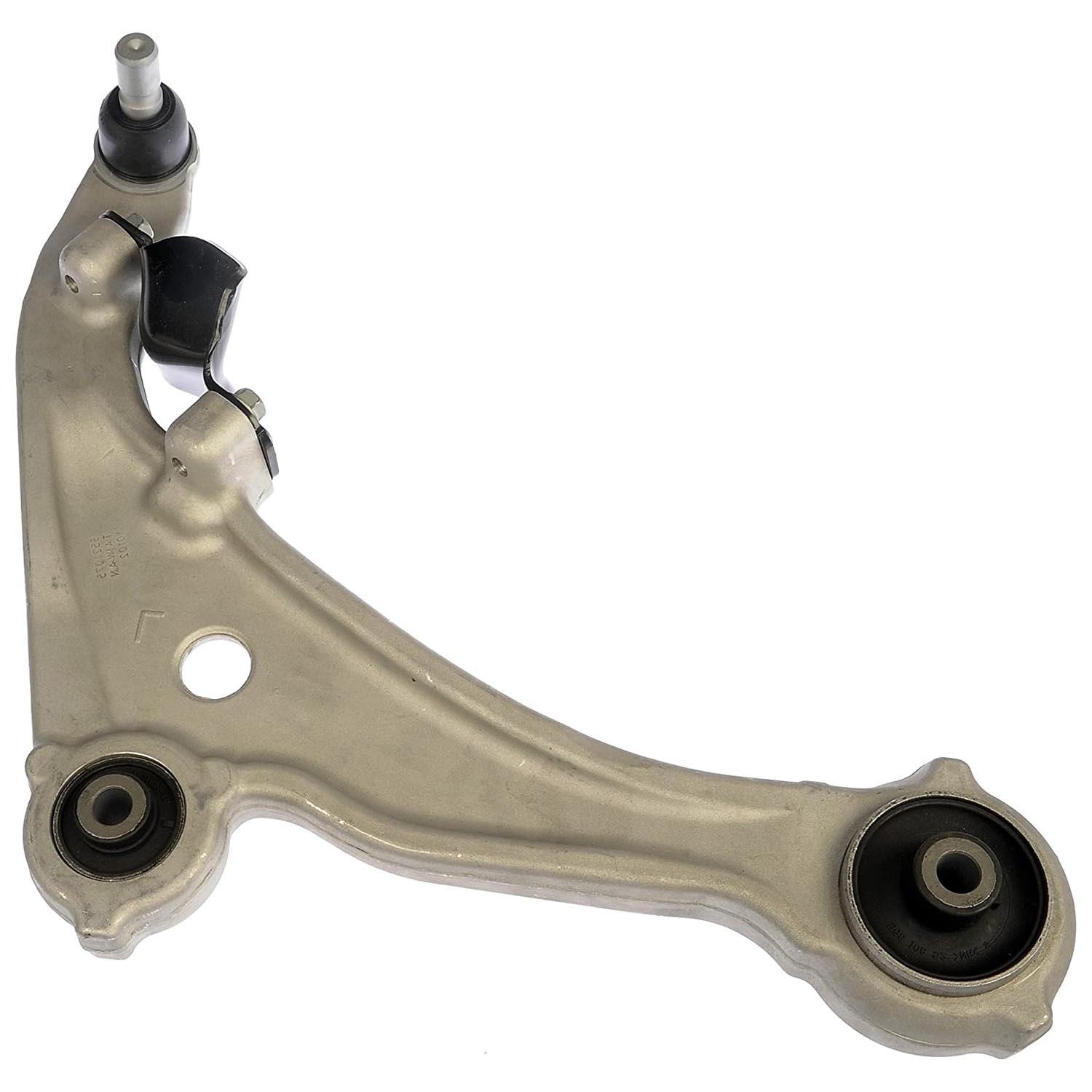 521-076 Front, Passenger Side, Lower Control Arm, OE Solutions Series - CONTROL ARM - Suspension Control Arm - L-Arm - A-Arm - This suspension control arm and ball joint assembly is a direct replacement for the original equipment on specific vehicle applications. An industry-leading evaluation process ensures a smooth ride, directional stability and predictable dynamics. - Nissan Altima 2013-07 - Dorman 521-076 Front Passenger Side Lower Suspension Control Arm and Ball Joint Assembly Compatible with Select Nissan Models - Suspension Control Arm