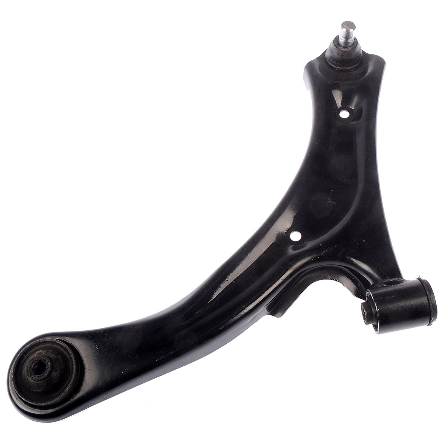 521-093 Front, Driver Side, Lower Control Arm, OE Solutions Series - CONTROL ARM - Suspension Control Arm - L-Arm - A-Arm - This suspension control arm and ball joint assembly is a direct replacement for the original equipment on specific vehicle applications. An industry-leading evaluation process ensures a smooth ride, directional stability and predictable dynamics. - Suzuki Aerio 2007-04 - Suspension Control Arm
