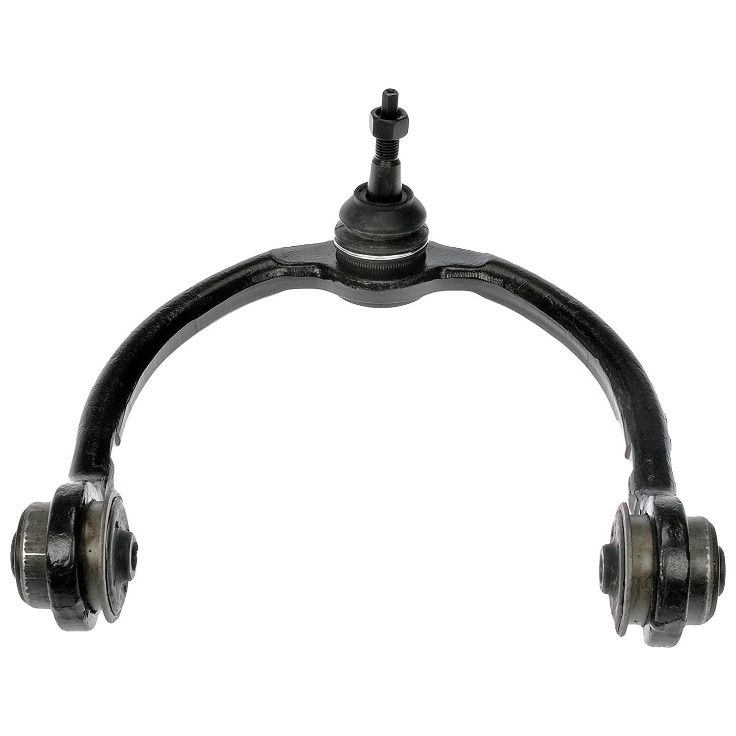 521-116 Front, Driver or Passenger Side, Upper Control Arm, OE Solutions Series - CONTROL ARM - Suspension Control Arm - A-Arm - L-Arm - This suspension control arm and ball joint assembly is a direct replacement for the original equipment on specific vehicle applications. An industry-leading evaluation process ensures a smooth ride, directional stability and predictable dynamics. - Jeep Commander 2010-06, Jeep Grand Cherokee 2010-05 - Dorman 521-116 Suspension Control Arm and Ball Joint Assembly Compatible with Select Jeep Models - Suspension Control Arm