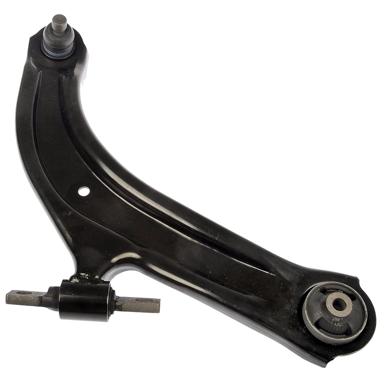 521-184 Front, Passenger Side, Lower Control Arm, OE Solutions Series - CONTROL ARM - Suspension Control Arm - A-Arm - L-Arm - This suspension control arm and ball joint assembly is a direct replacement for the original equipment on specific vehicle applications. An industry-leading evaluation process ensures a smooth ride, directional stability and predictable dynamics. - Nissan Sentra 2012-07 - Dorman 521-184 Front Passenger Side Lower Suspension Control Arm and Ball Joint Assembly Compatible with Select Nissan Models - Suspension Control Arm