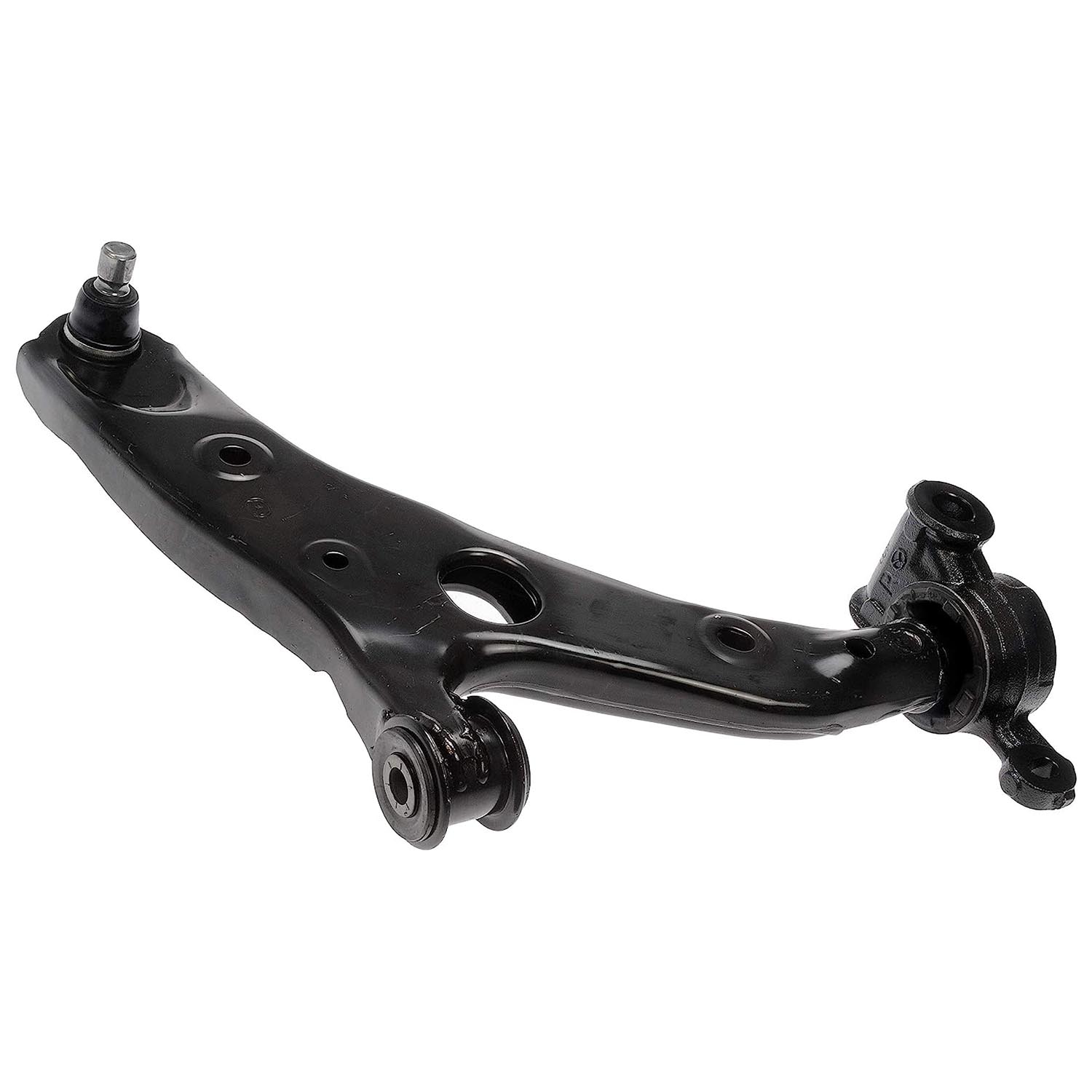 521-206 Front, Passenger Side, Lower Control Arm, OE Solutions Series - CONTROL ARM - Suspension Control Arm - L-Arm - A-Arm - This suspension control arm and ball joint assembly is a direct replacement for the original equipment on specific vehicle applications. An industry-leading evaluation process ensures a smooth ride, directional stability and predictable dynamics. - Mazda 3 2018-14, Mazda 3 Sport 2018-14 - Dorman 521-206 Front Passenger Side Lower Suspension Control Arm and Ball Joint Assembly Compatible with Select Mazda Models - Suspension Control Arm