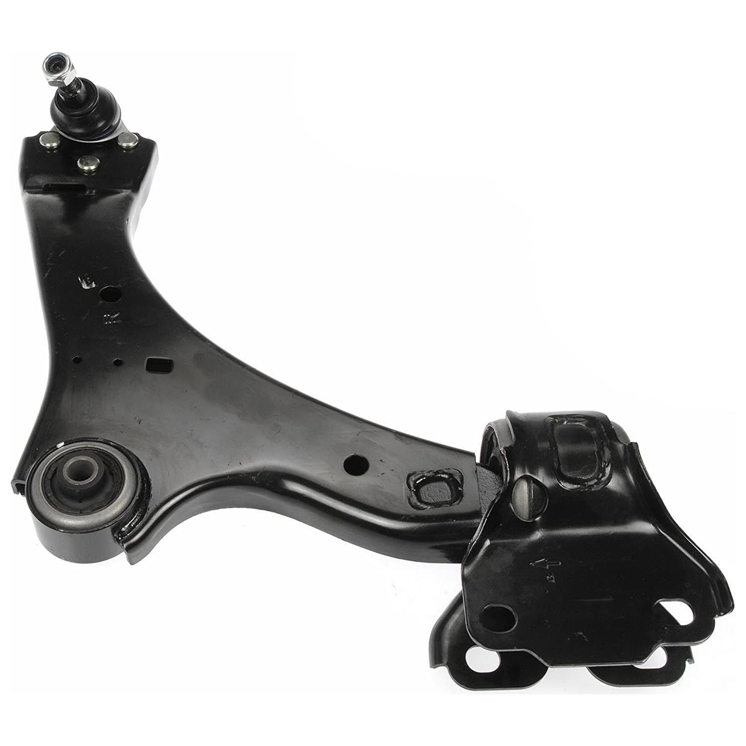 521-224 Front, Passenger Side, Lower Control Arm, OE Solutions Series - CONTROL ARM - Suspension Control Arm - A-Arm - L-Arm - This suspension control arm and ball joint assembly is a direct replacement for the original equipment on specific vehicle applications. An industry-leading evaluation process ensures a smooth ride, directional stability and predictable dynamics. - Volvo S60 2011, Volvo S80 2011-07, Volvo V60 2015-13, Volvo V70 2010-08 - Dorman 521-224 Front Passenger Side Lower Suspension Control Arm and Ball Joint Assembly Compatible with Select Volvo Models - Suspension Control Arm