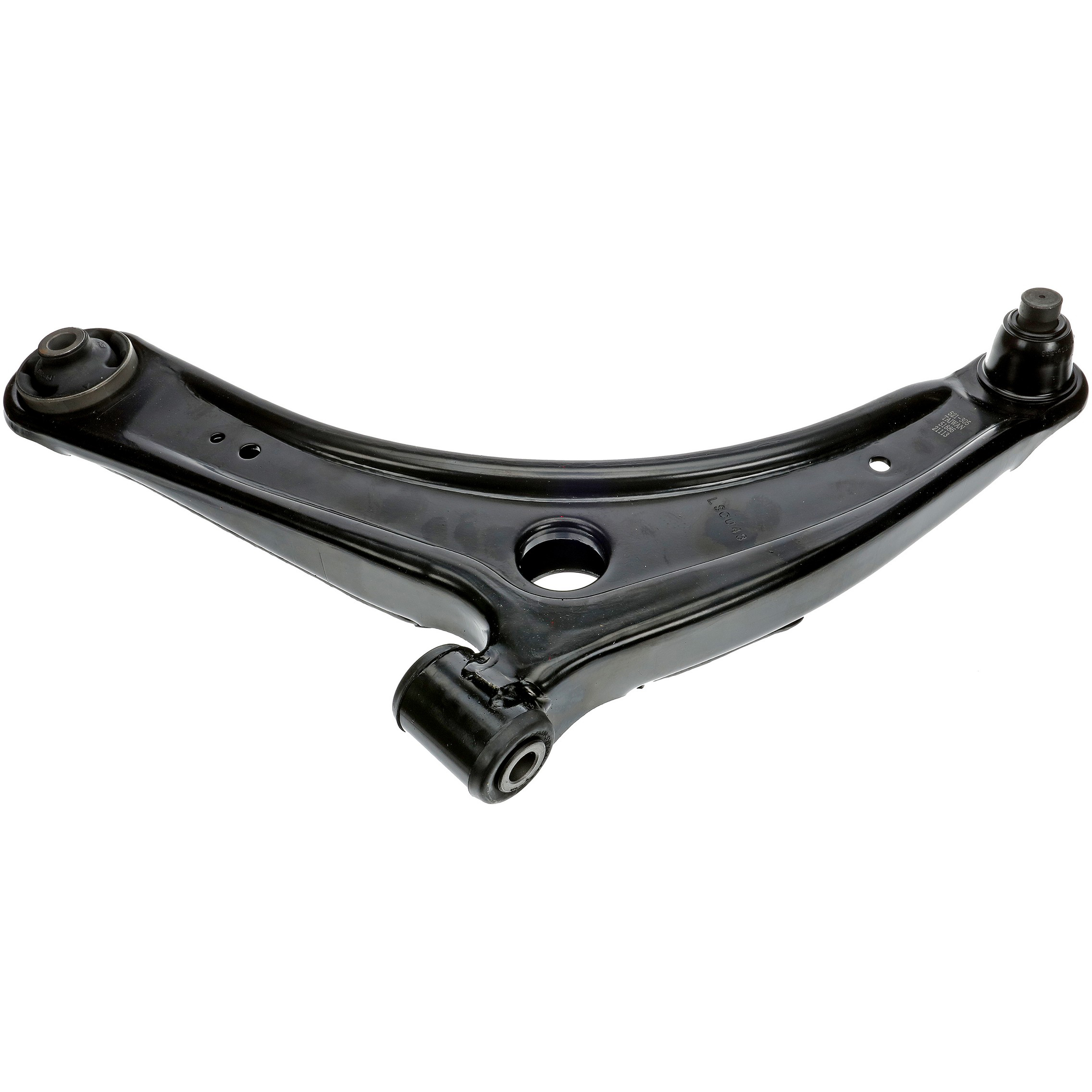 521-305 Front, Driver Side, Lower Control Arm, OE Solutions Series - CONTROL ARM - Suspension Control Arm - L-Arm - A-Arm - This suspension control arm and ball joint assembly is a direct replacement for the original equipment on specific vehicle applications. An industry-leading evaluation process ensures a smooth ride, directional stability and predictable dynamics. - Mitsubishi 2022-07 - Dorman 521-305 Front Driver Side Lower Suspension Control Arm and Ball Joint Assembly Compatible with Select Mitsubishi Models - Suspension Control Arm