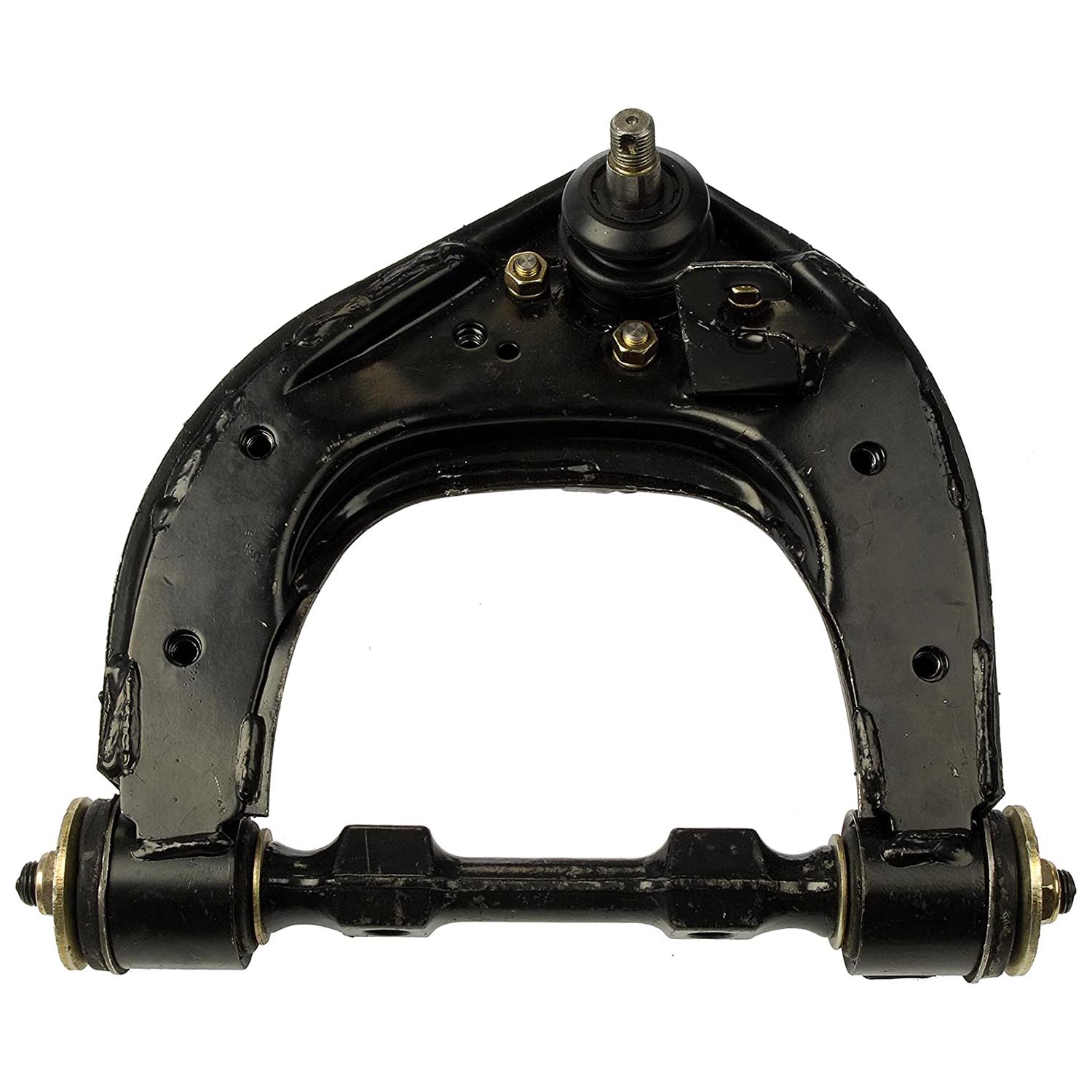 521-307 Front, Driver Side, Upper Control Arm, OE Solutions Series - CONTROL ARM - Suspension Control Arm - L-Arm - A-Arm - This suspension control arm and ball joint assembly is a direct replacement for the original equipment on specific vehicle applications. An industry-leading evaluation process ensures a smooth ride, directional stability and predictable dynamics. - Mitsubishi Montero 1996-94 - Suspension Control Arm