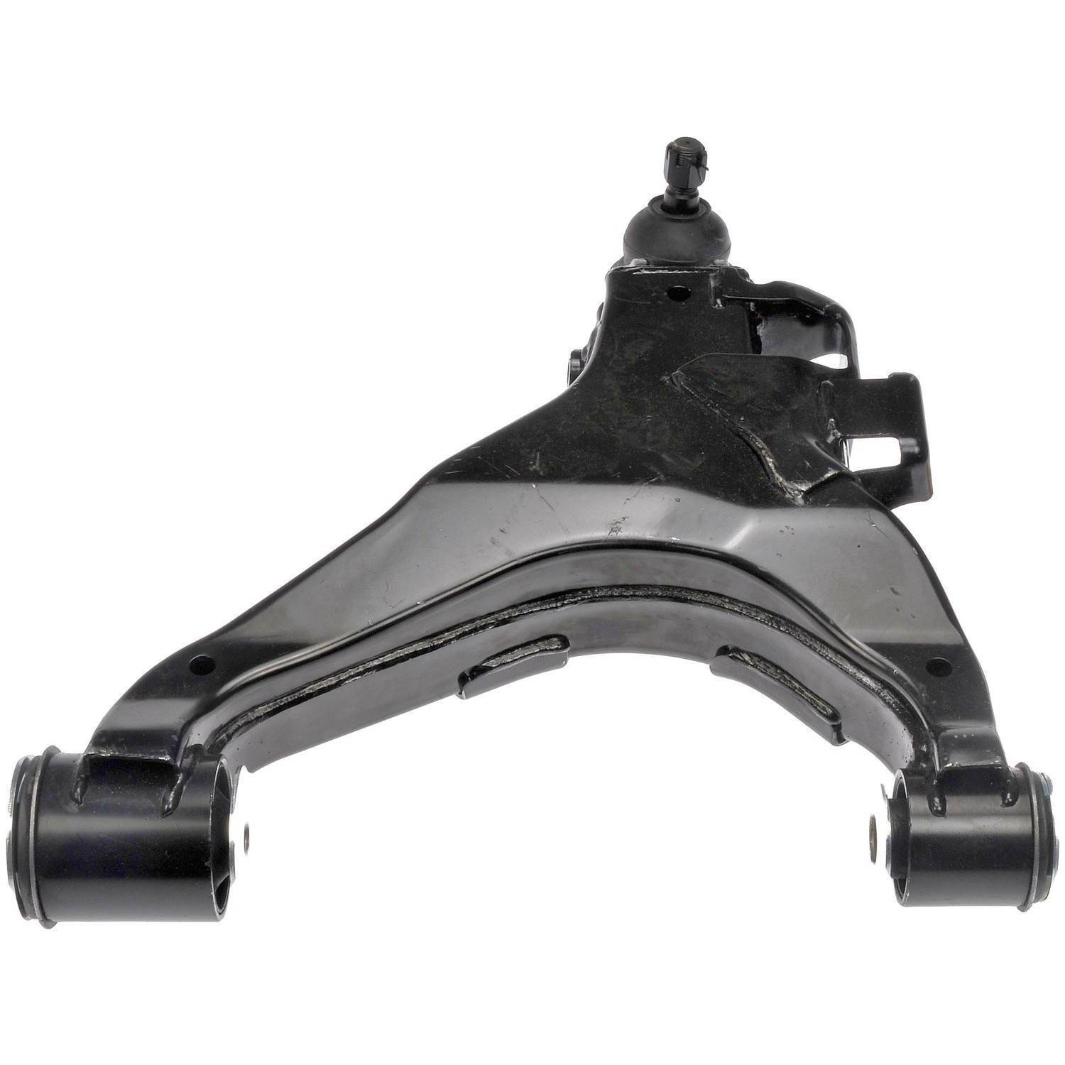 521-394 Front, Passenger Side, Lower Control Arm, OE Solutions Series - CONTROL ARM - Suspension Control Arm - A-Arm - L-Arm - This suspension control arm and ball joint assembly is a direct replacement for the original equipment on specific vehicle applications. An industry-leading evaluation process ensures a smooth ride, directional stability and predictable dynamics. - Toyota Sequoia 2022-08, Toyota Tundra 2021-07 - Dorman 521-394 Front Passenger Side Lower Suspension Control Arm and Ball Joint Assembly Compatible with Select Toyota Models - Suspension Control Arm