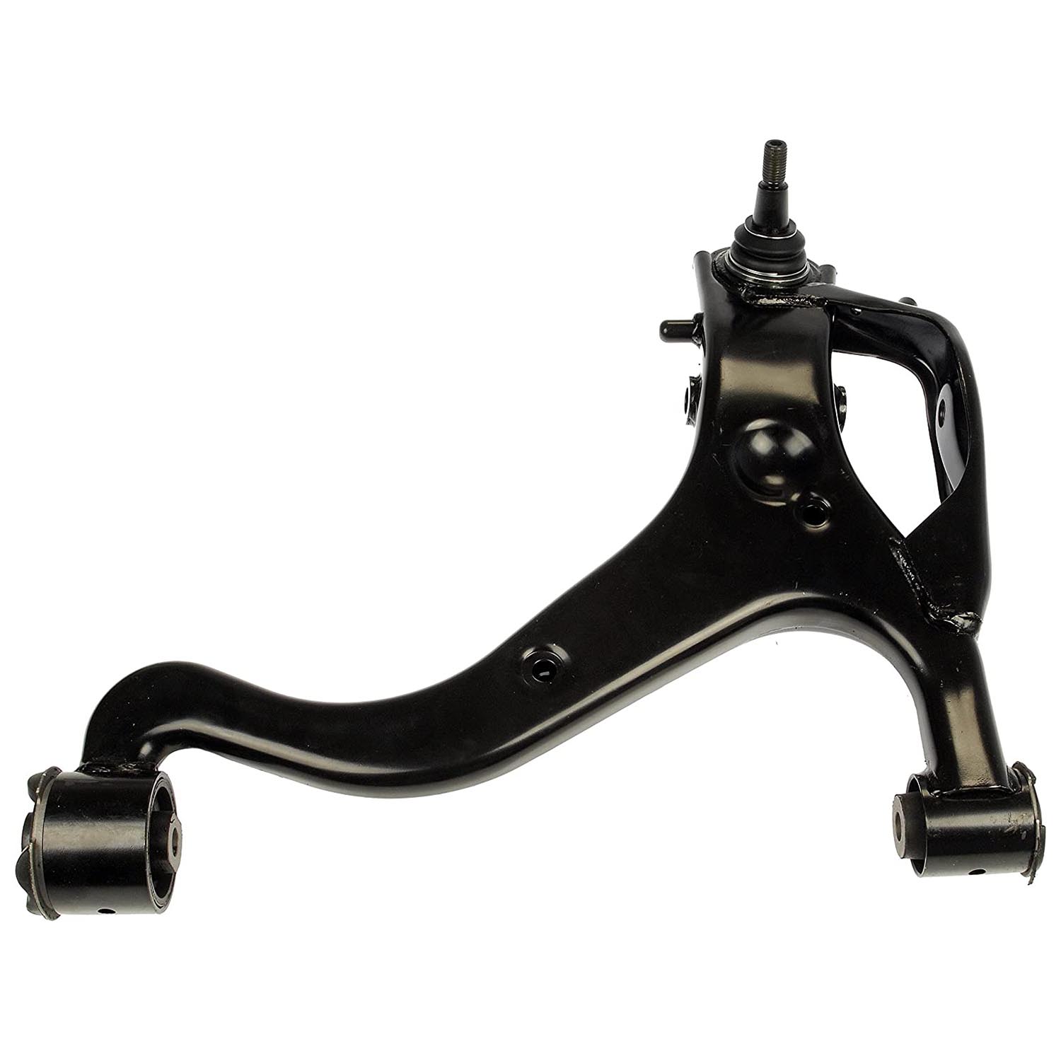 521-554 Front, Passenger Side, Lower Control Arm, OE Solutions Series - CONTROL ARM - Suspension Control Arm - A-Arm - L-Arm - This suspension control arm and ball joint assembly is a direct replacement for the original equipment on specific vehicle applications. An industry-leading evaluation process ensures a smooth ride, directional stability and predictable dynamics. - Land Rover Discovery 2016-14, Land Rover LR3 2009-05, Land Rover LR4 2016-10 - Dorman 521-554 Front Passenger Side Lower Suspension Control Arm and Ball Joint Assembly Compatible with Select Land Rover Models - Suspension Control Arm